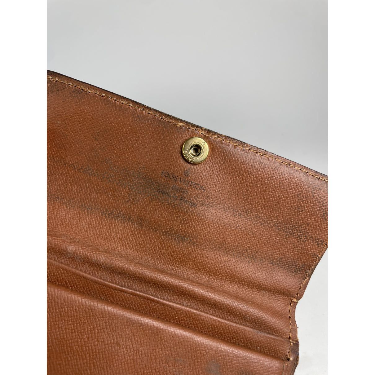 Louis Vuitton Emilie Brown Leather Wallet Size ONE SIZE - 3 Thumbnail