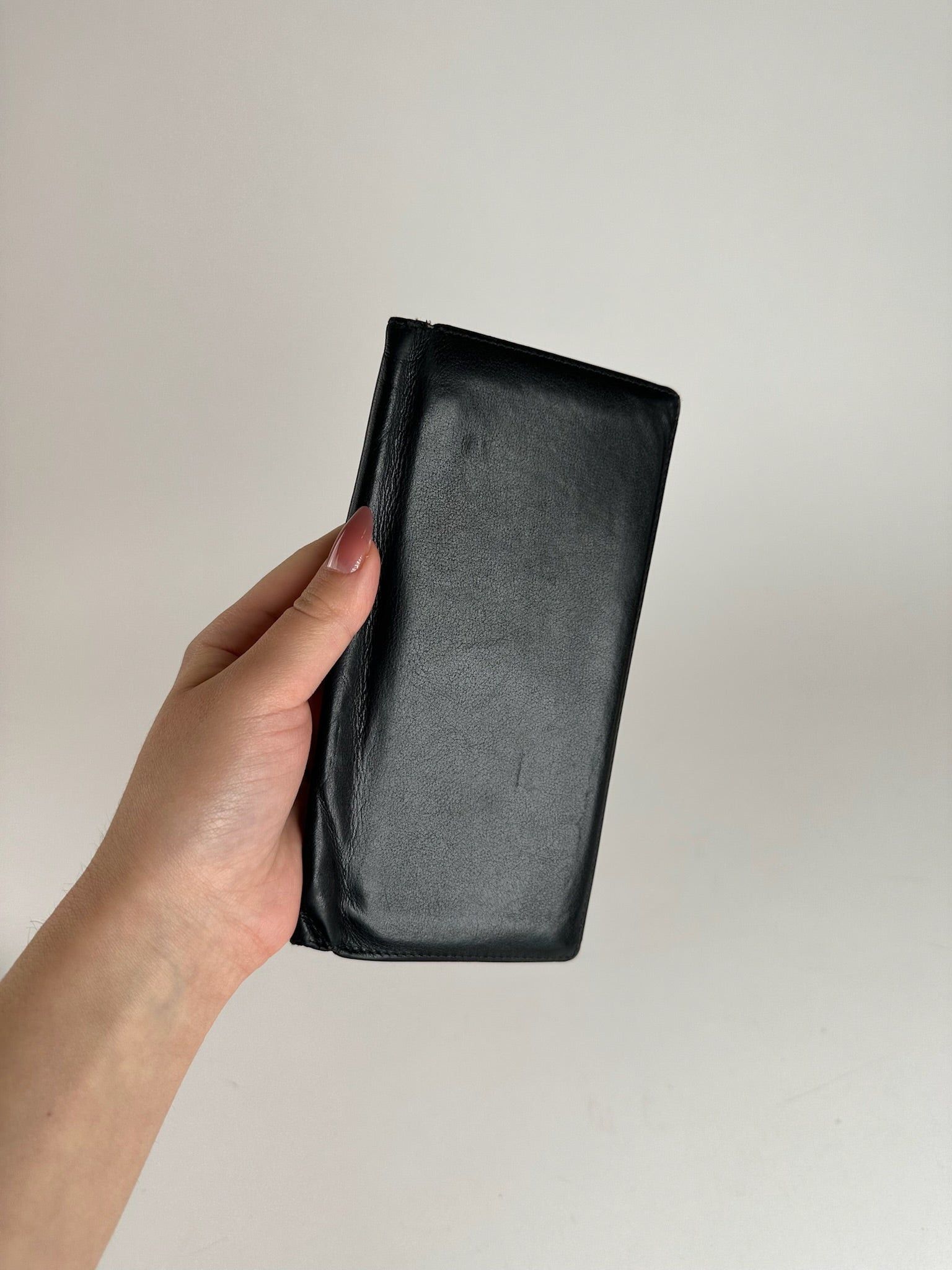 Cartier Vintage Leather Card Holder Id Holder black Size ONE SIZE - 12 Thumbnail