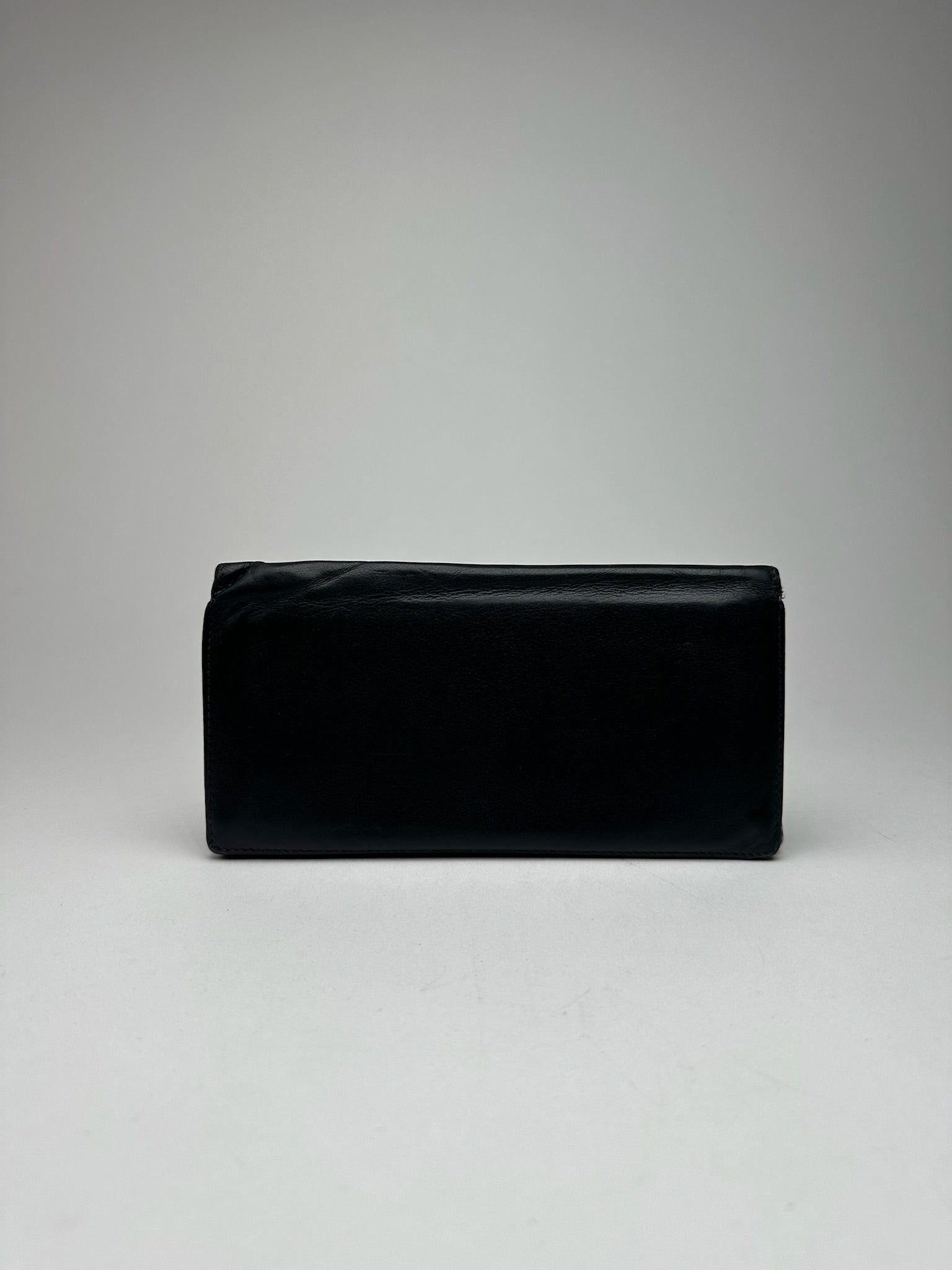 Cartier Vintage Leather Card Holder Id Holder black Size ONE SIZE - 3 Thumbnail