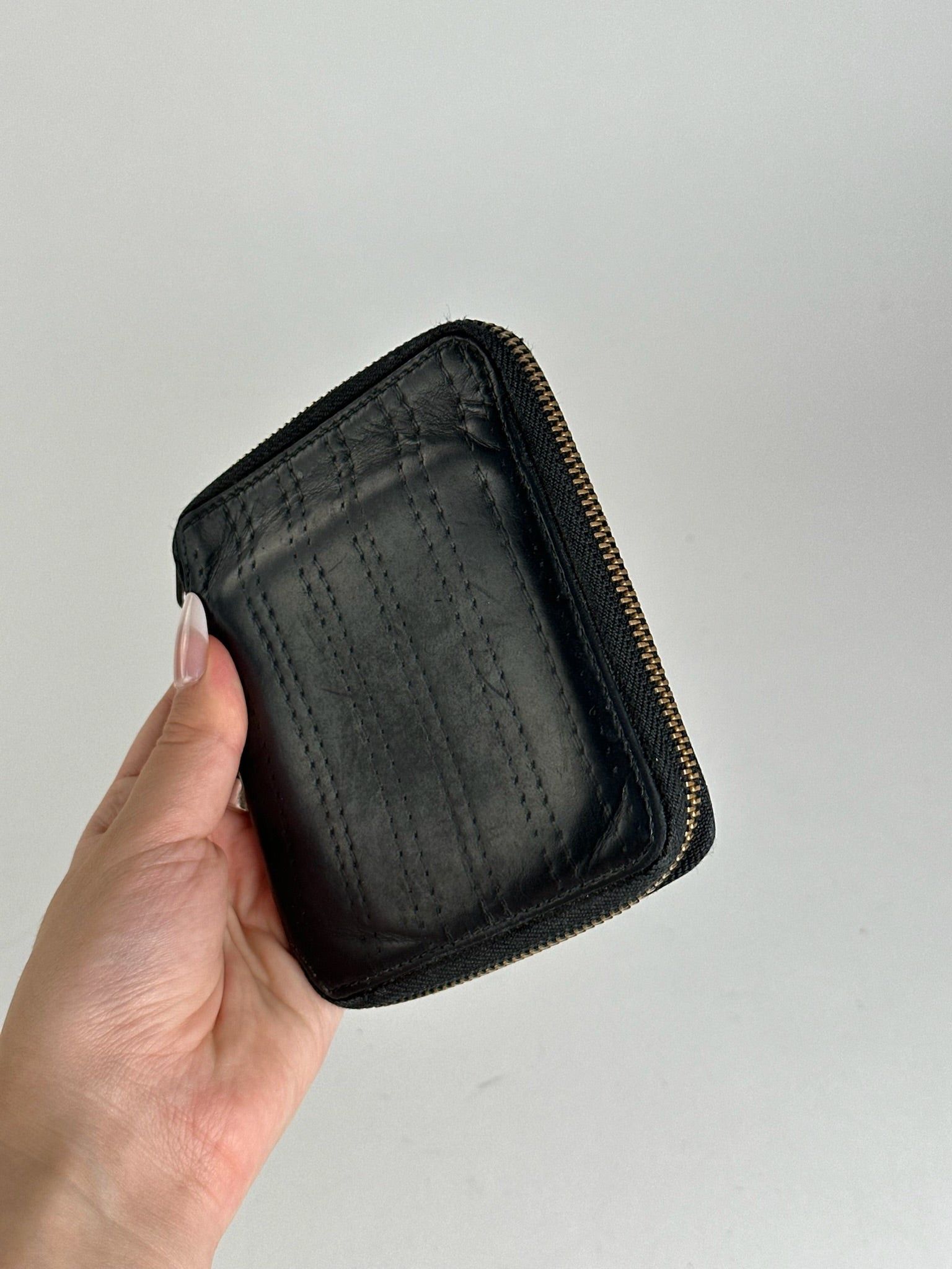 Comme des Garcons Vintage Comme Des Garçons patent leather wallet black Size ONE SIZE - 3 Thumbnail