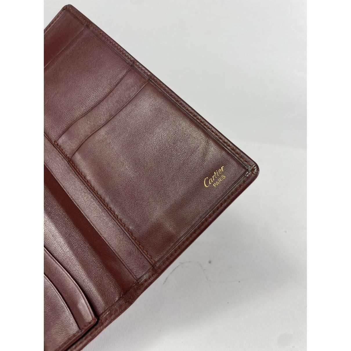 Cartier Burgundy Patent Leather Purse Size ONE SIZE - 5 Thumbnail