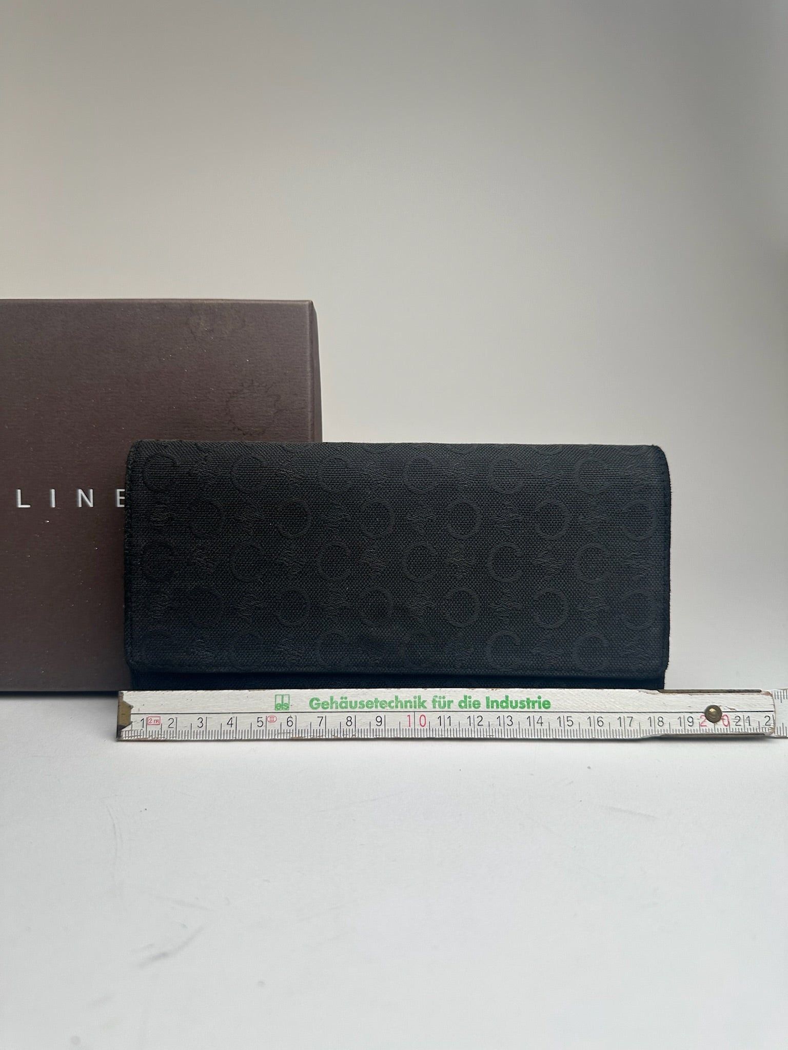 Celine Vintage Macadam Wallet black Size ONE SIZE - 11 Thumbnail