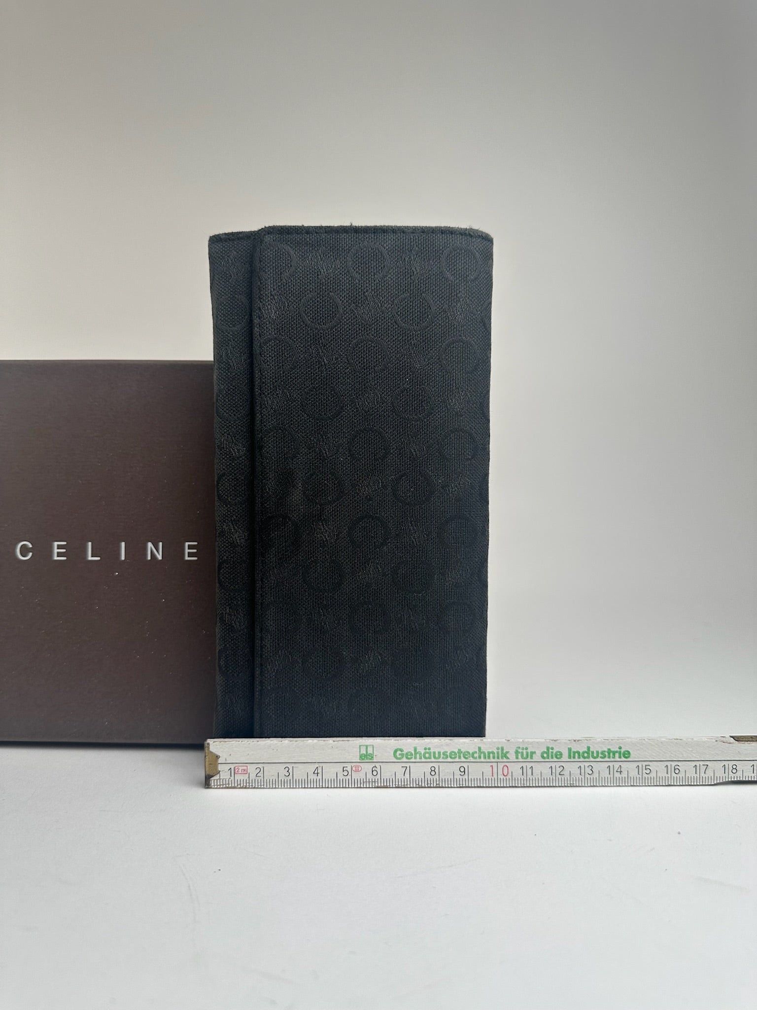 Celine Vintage Macadam Wallet black Size ONE SIZE - 10 Thumbnail
