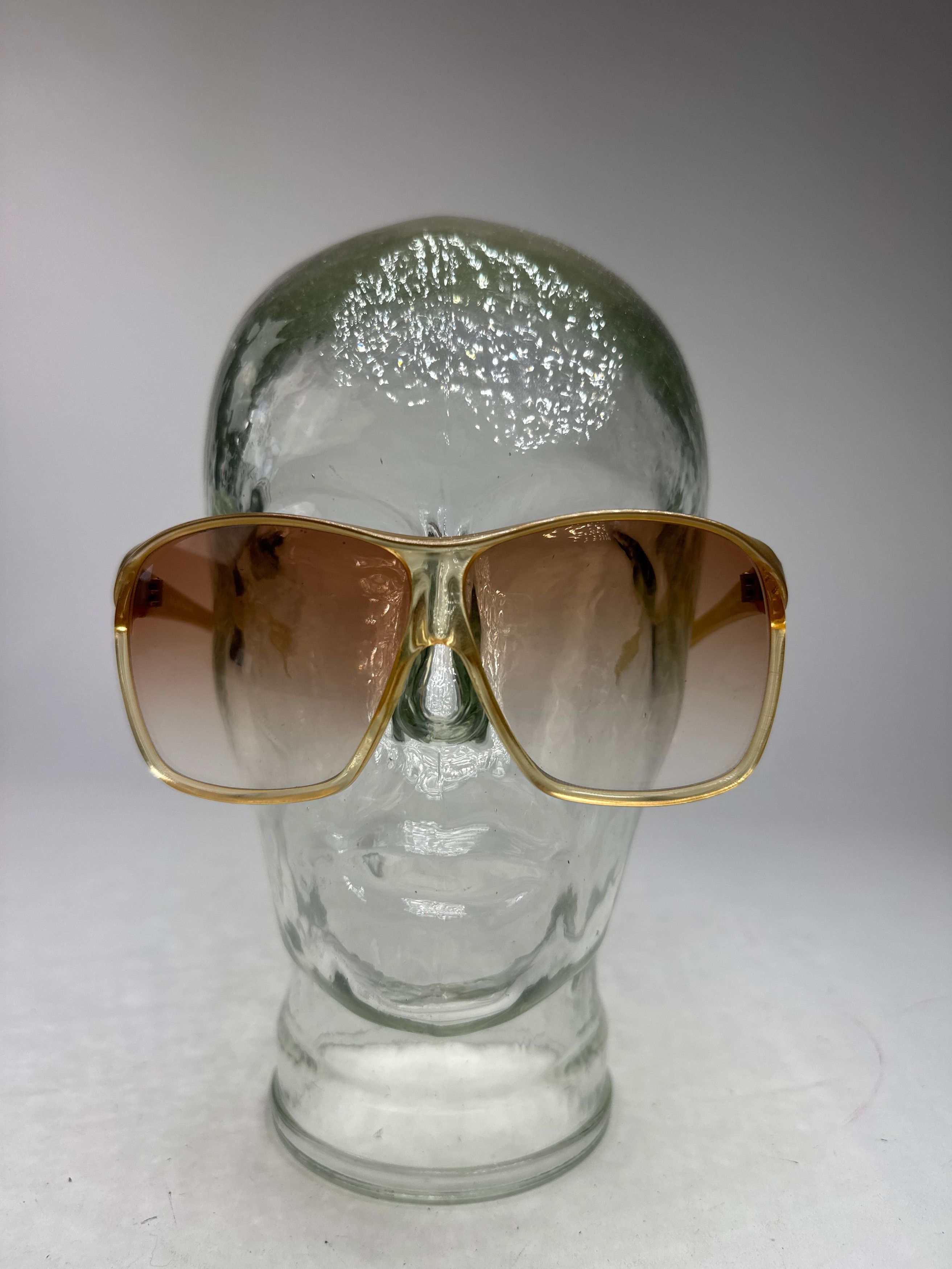 Balenciaga Vintage Overd Sunglasses Golden Size ONE SIZE - 5 Thumbnail