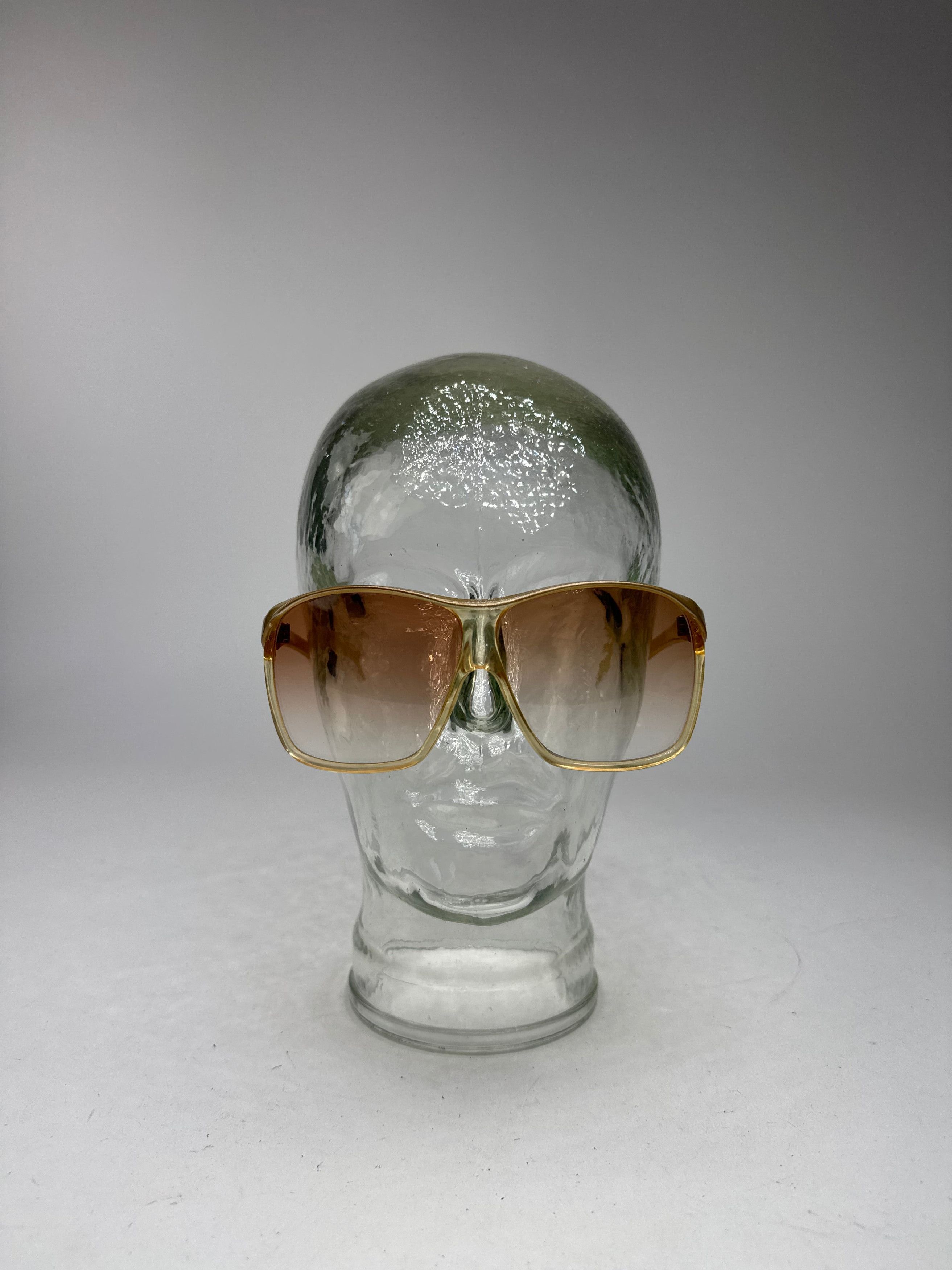 Balenciaga Vintage Overd Sunglasses Golden Size ONE SIZE - 11 Thumbnail