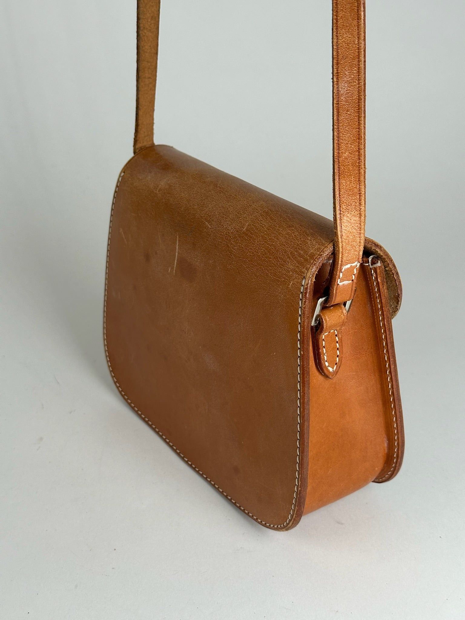 Courreges Vintage Kamel Leather bag Size ONE SIZE - 11 Thumbnail