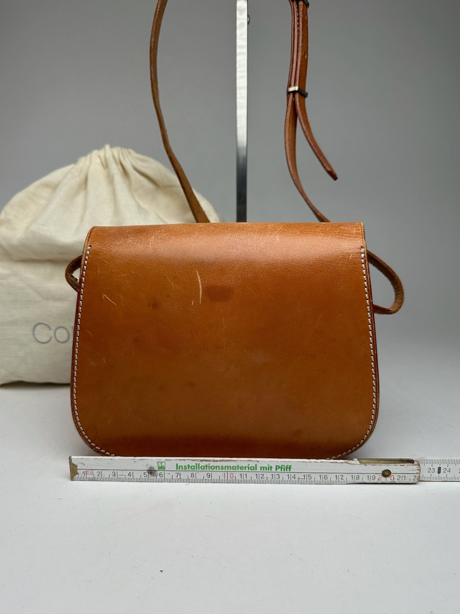 Courreges Vintage Kamel Leather bag Size ONE SIZE - 15 Thumbnail