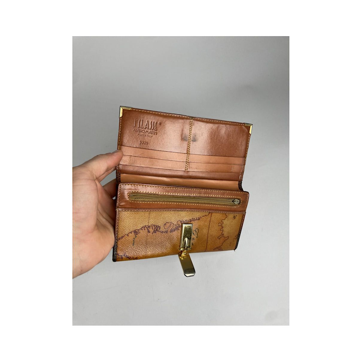 Alviero Martini Orange Leather Wallet Size ONE SIZE - 3 Thumbnail