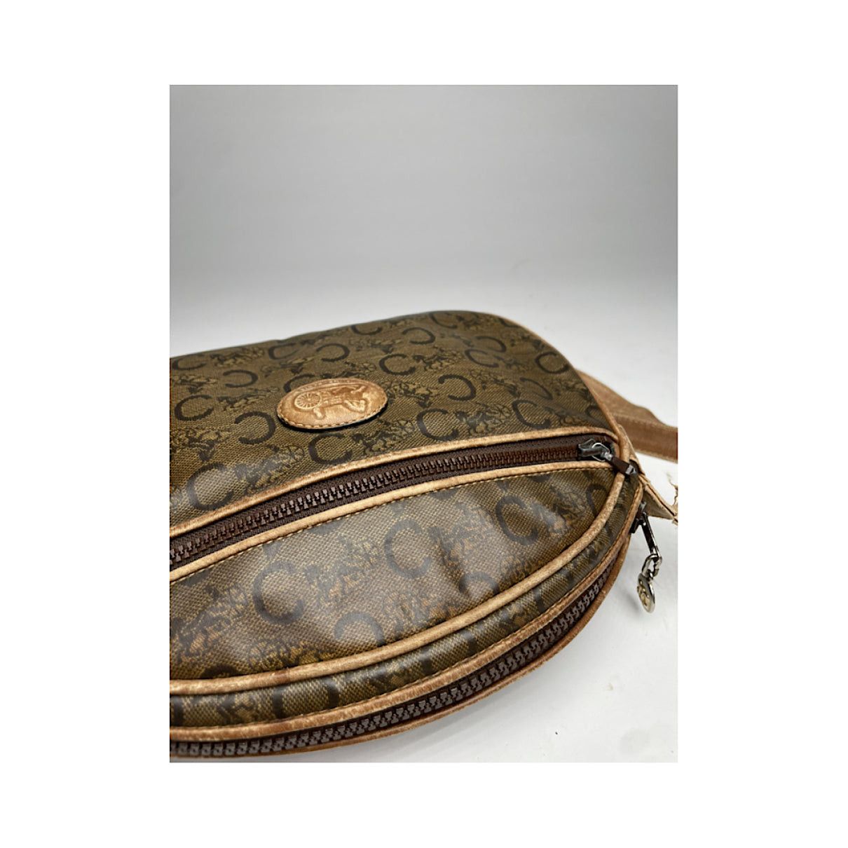 Celine SAC 16 BESACE Brown Leather Handbag Size ONE SIZE - 2 Thumbnail