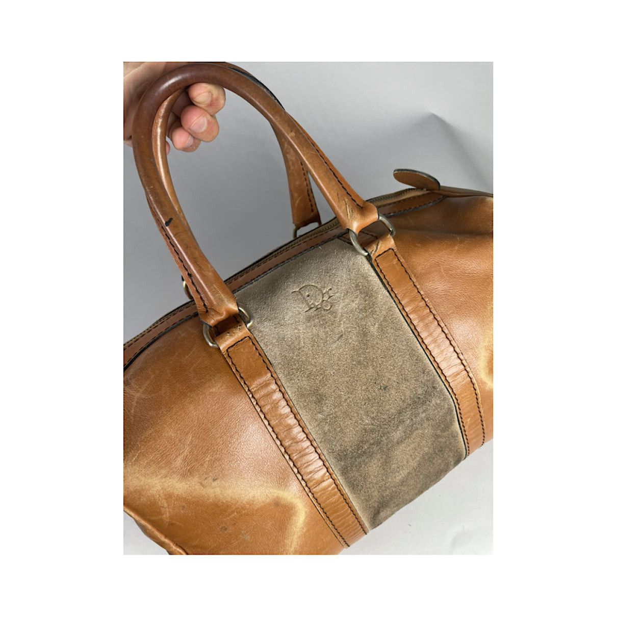Dior Speedy Brown Leather Handbag Size ONE SIZE - 2 Thumbnail