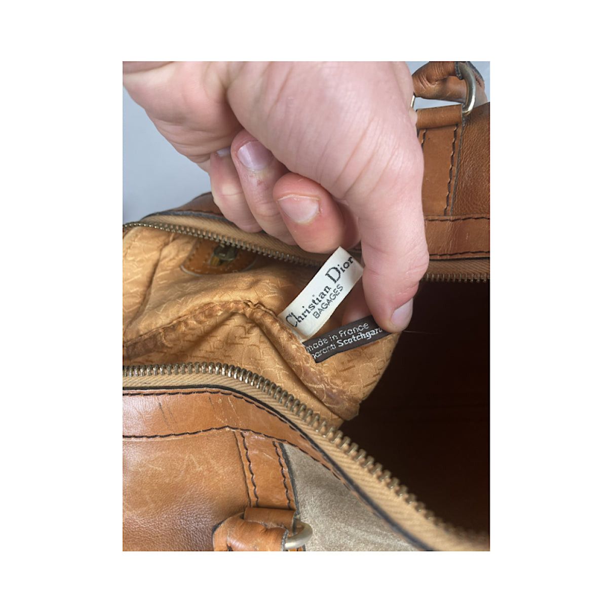 Dior Speedy Brown Leather Handbag Size ONE SIZE - 4 Thumbnail