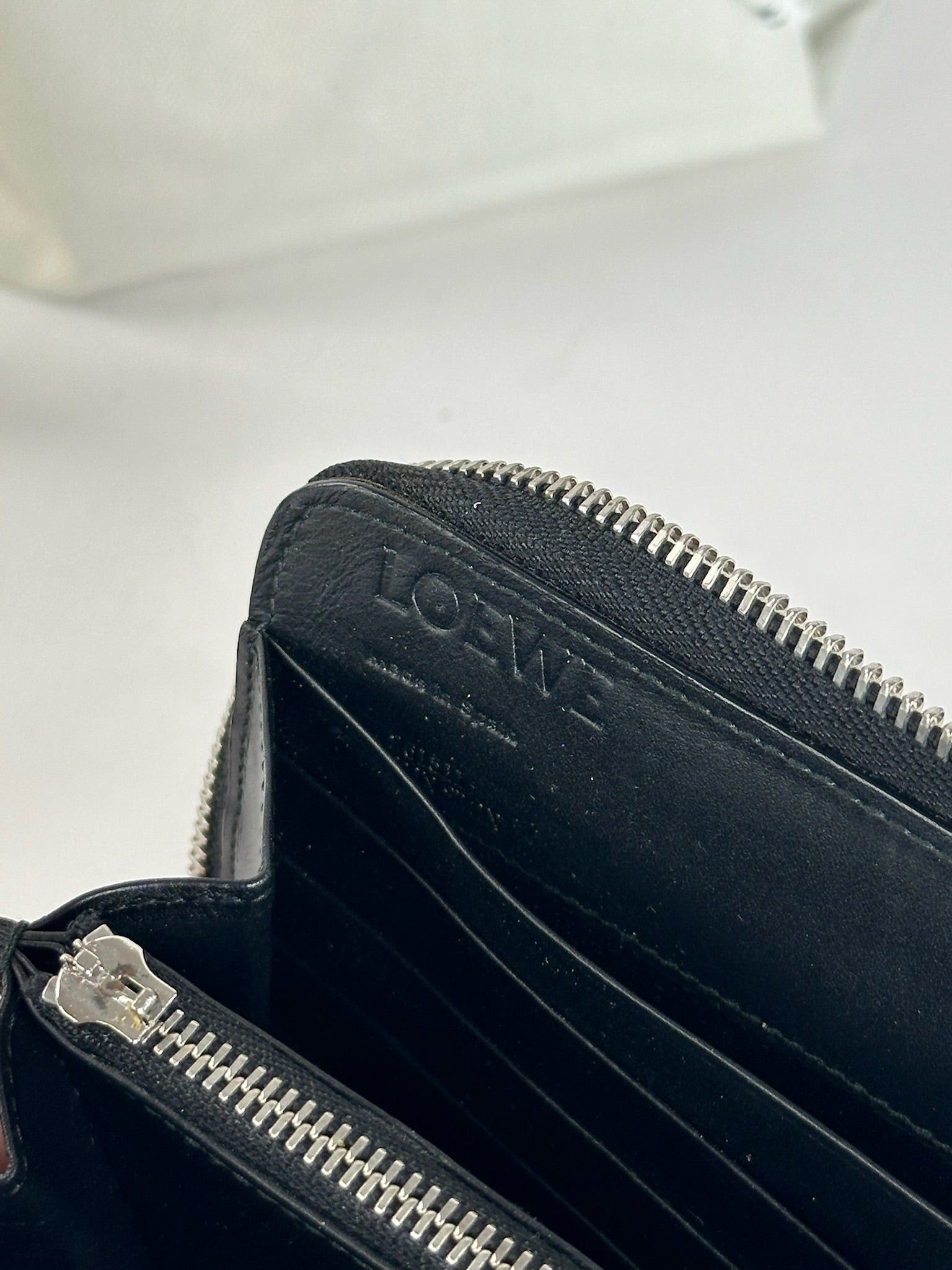 Loewe Vintage Madrid Anagram wallet black Size ONE SIZE - 13 Thumbnail