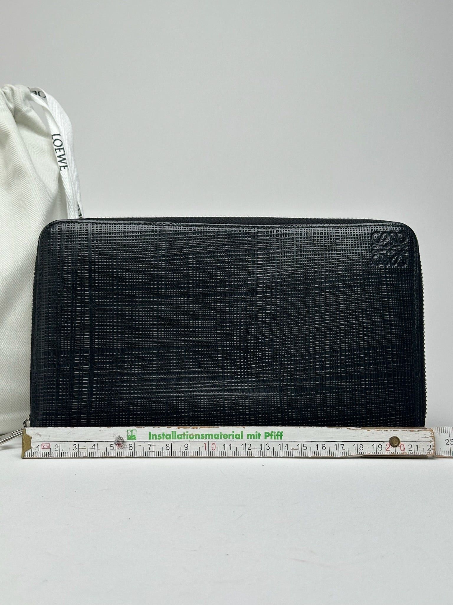 Loewe Vintage Madrid Anagram wallet black Size ONE SIZE - 6 Thumbnail