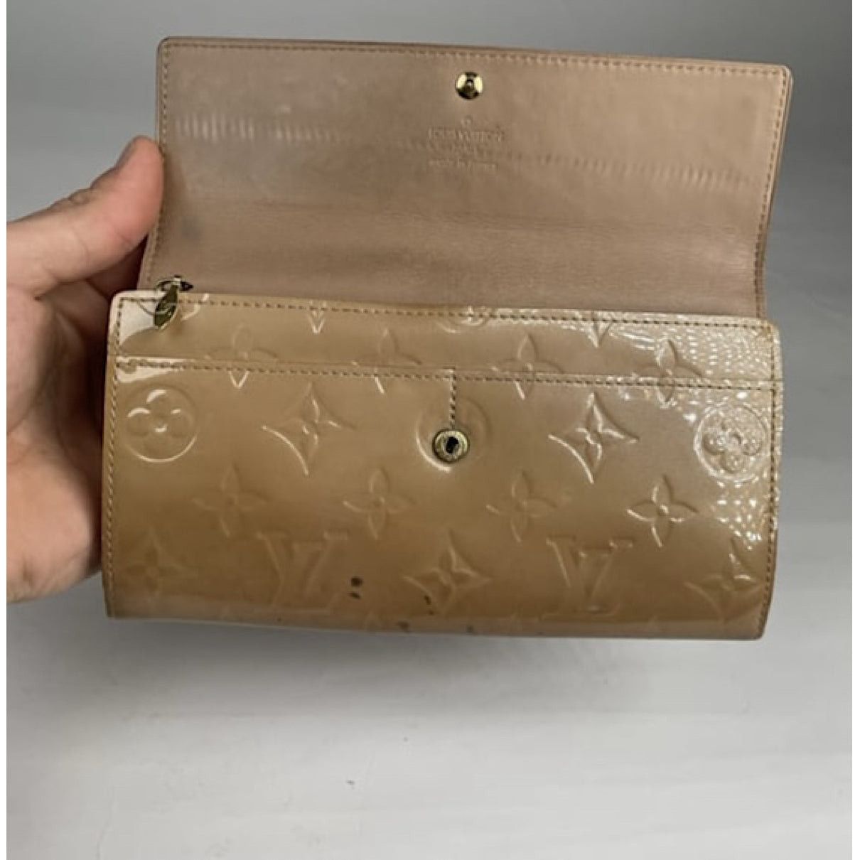 Louis Vuitton Alexandra Brown Leather Wallet Size ONE SIZE - 3 Thumbnail