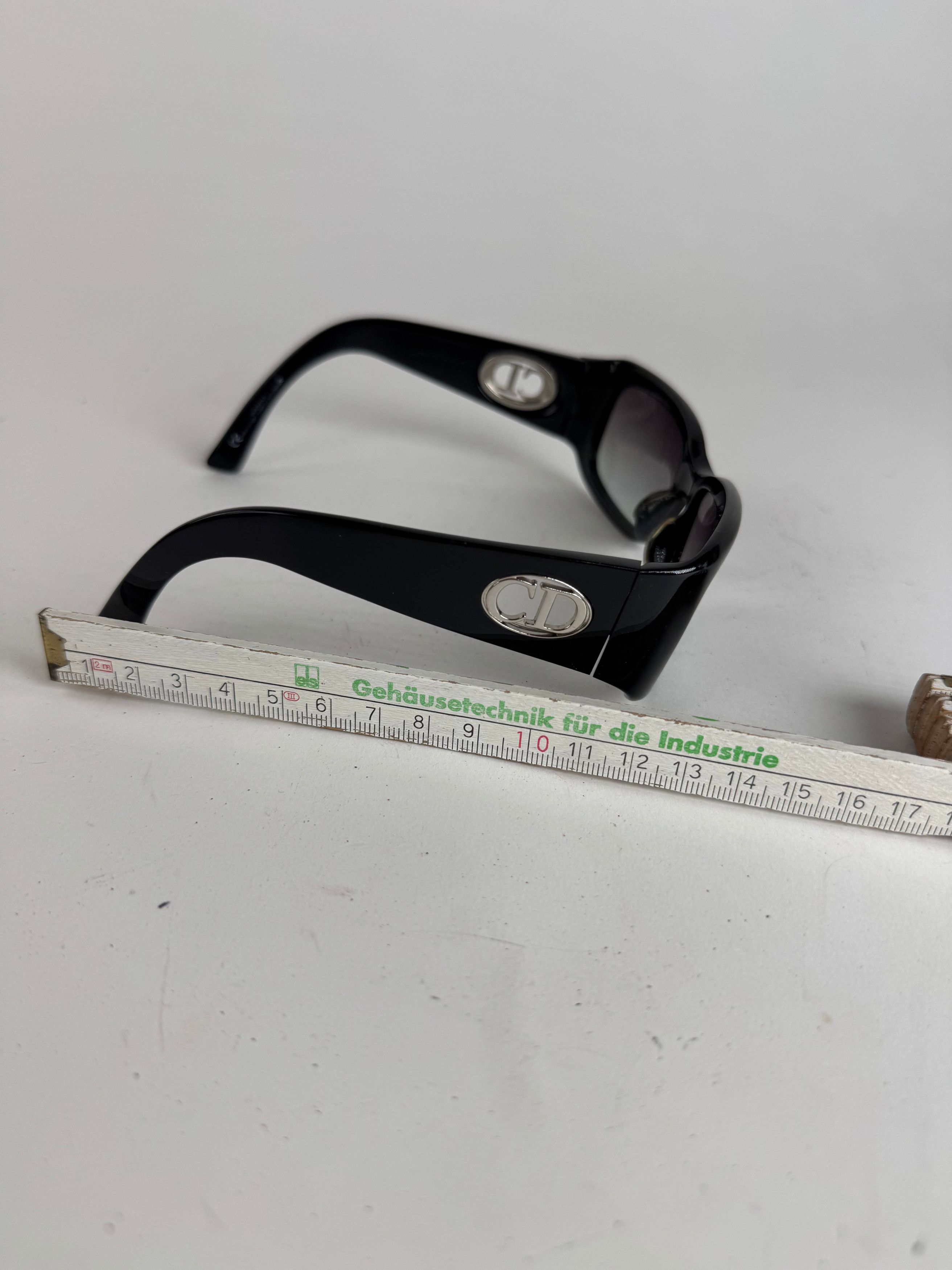 Dior Vintage Sunglasses black Size ONE SIZE - 10 Thumbnail