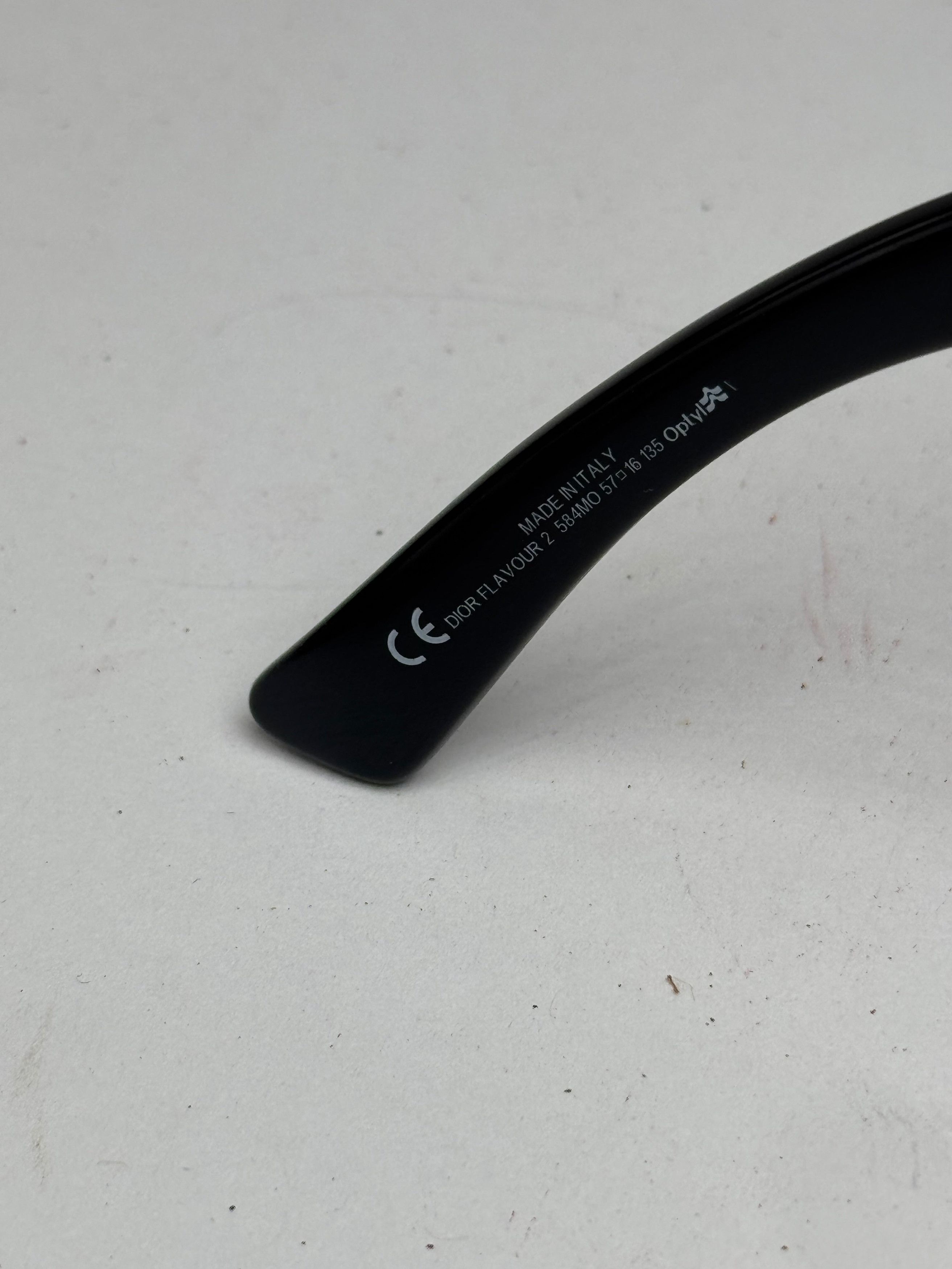Dior Vintage Sunglasses black Size ONE SIZE - 8 Thumbnail