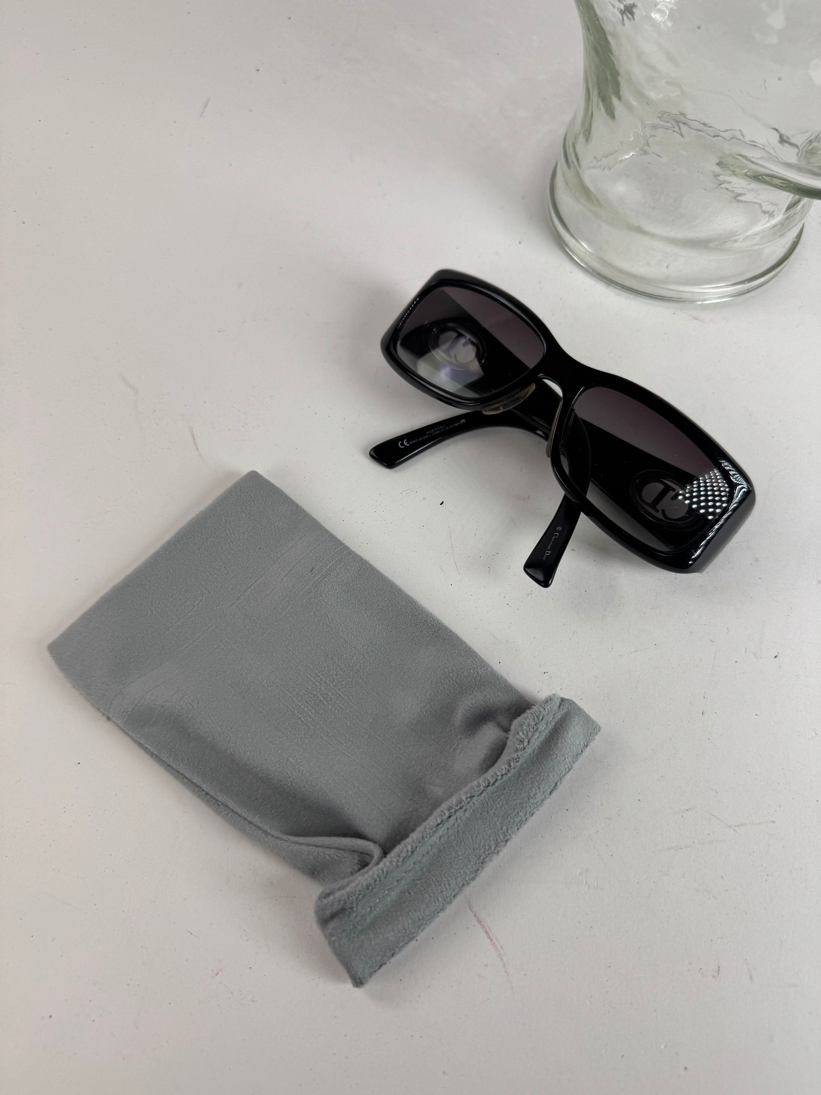 Dior Vintage Sunglasses black Size ONE SIZE - 13 Thumbnail