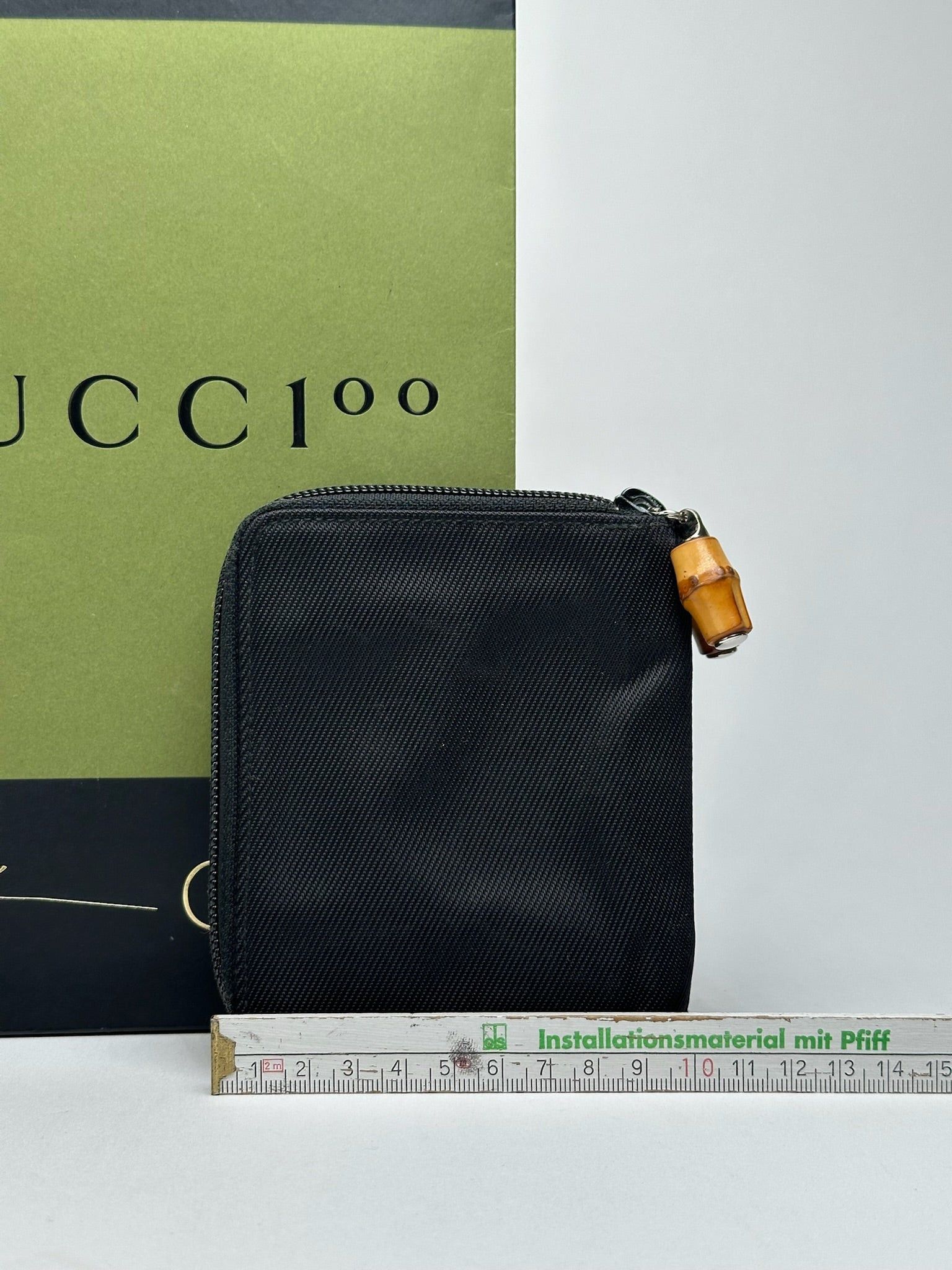 Gucci Vintage Bamboo Wallet black Size ONE SIZE - 2 Thumbnail