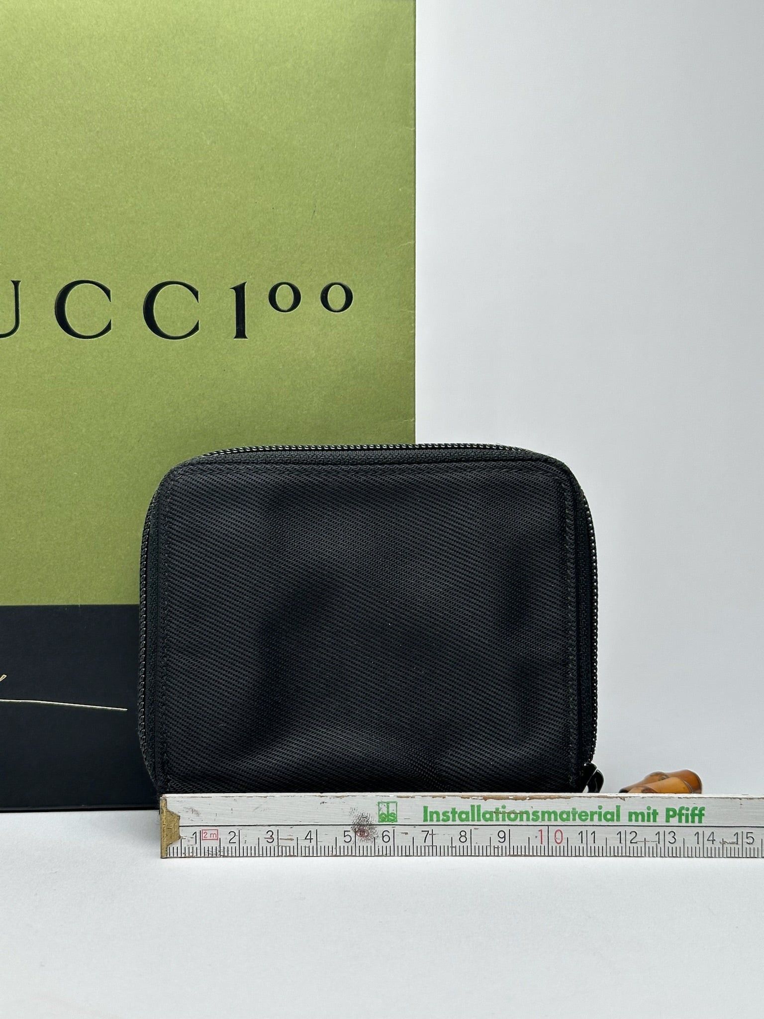 Gucci Vintage Bamboo Wallet black Size ONE SIZE - 3 Thumbnail