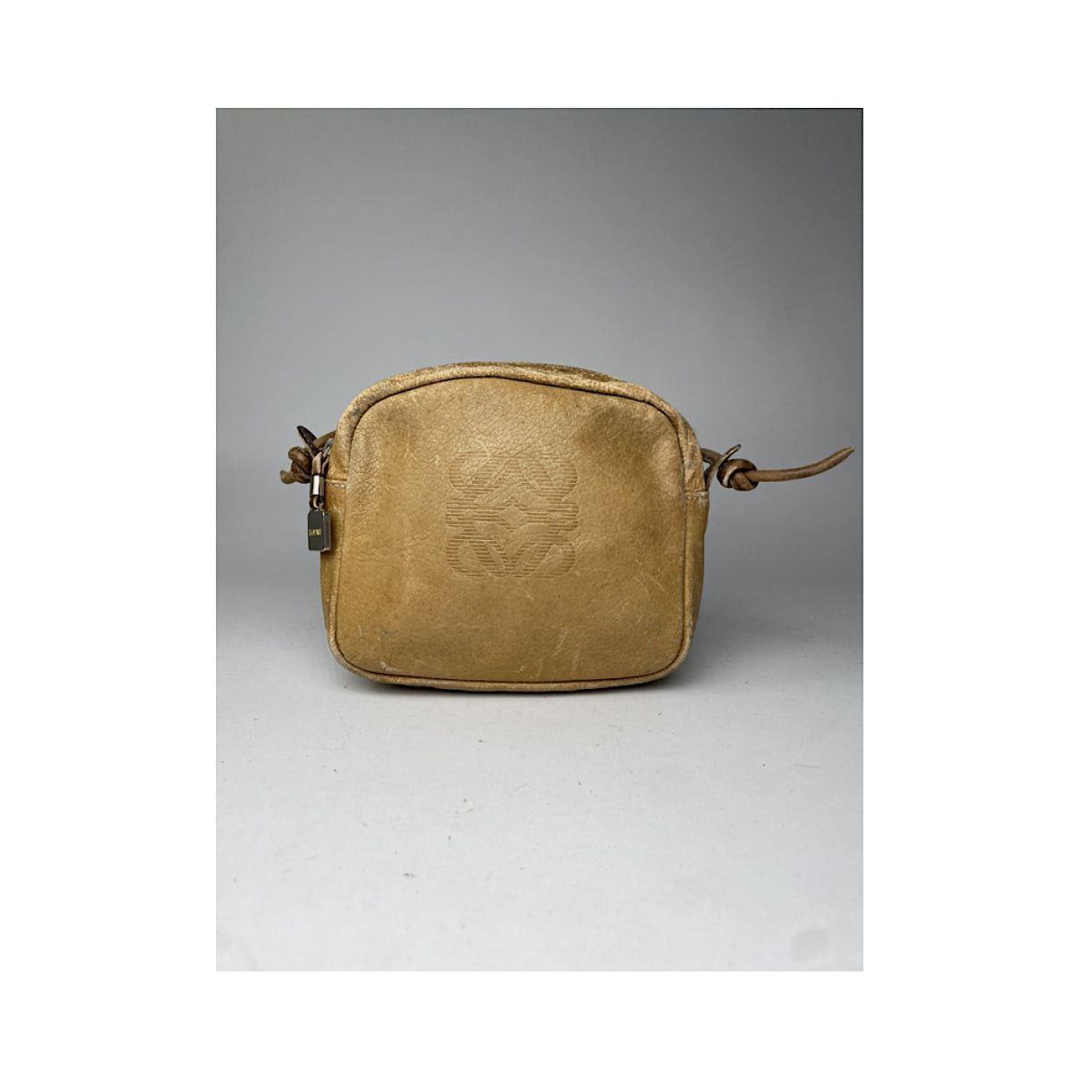 Loewe Amazona Beige Leather Handbag Size ONE SIZE - 4 Thumbnail