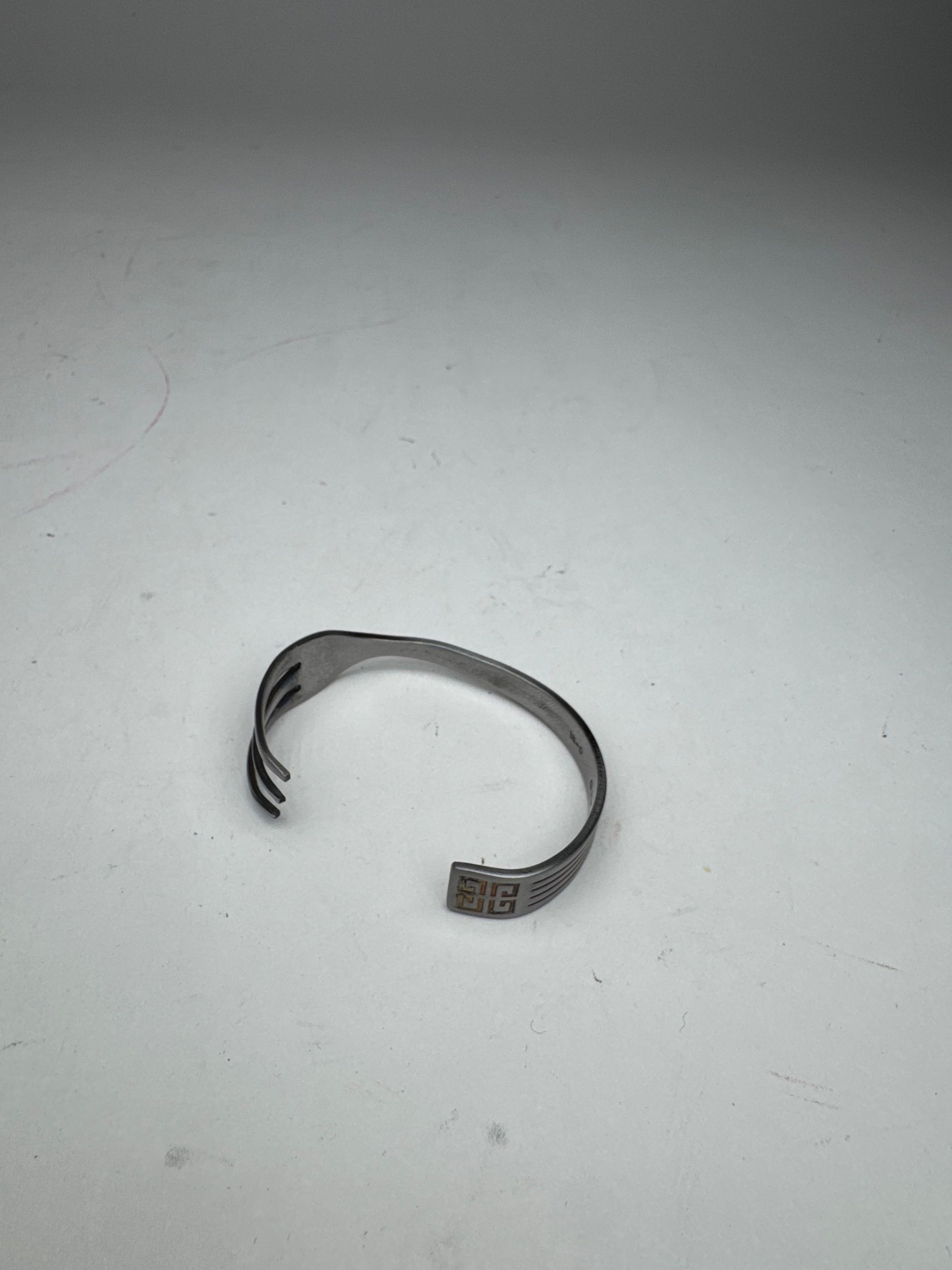 Givenchy Vintage Steel Fork bracelet silver Size ONE SIZE - 11 Thumbnail