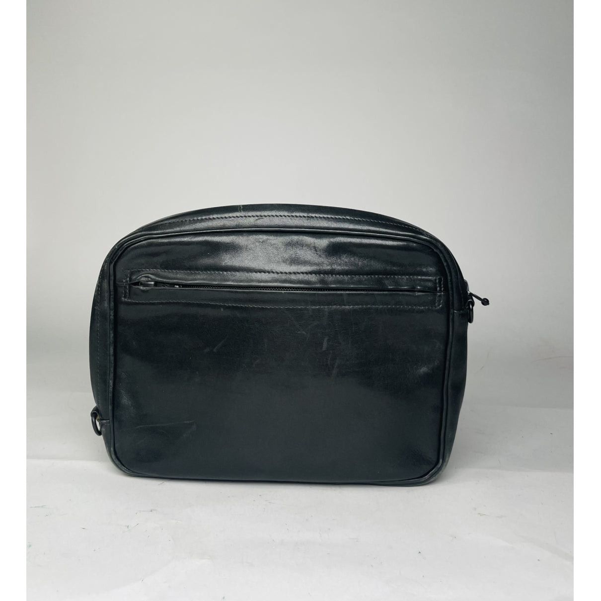 Issey Miyake Black Leather Clutch Bag Size ONE SIZE - 4 Thumbnail