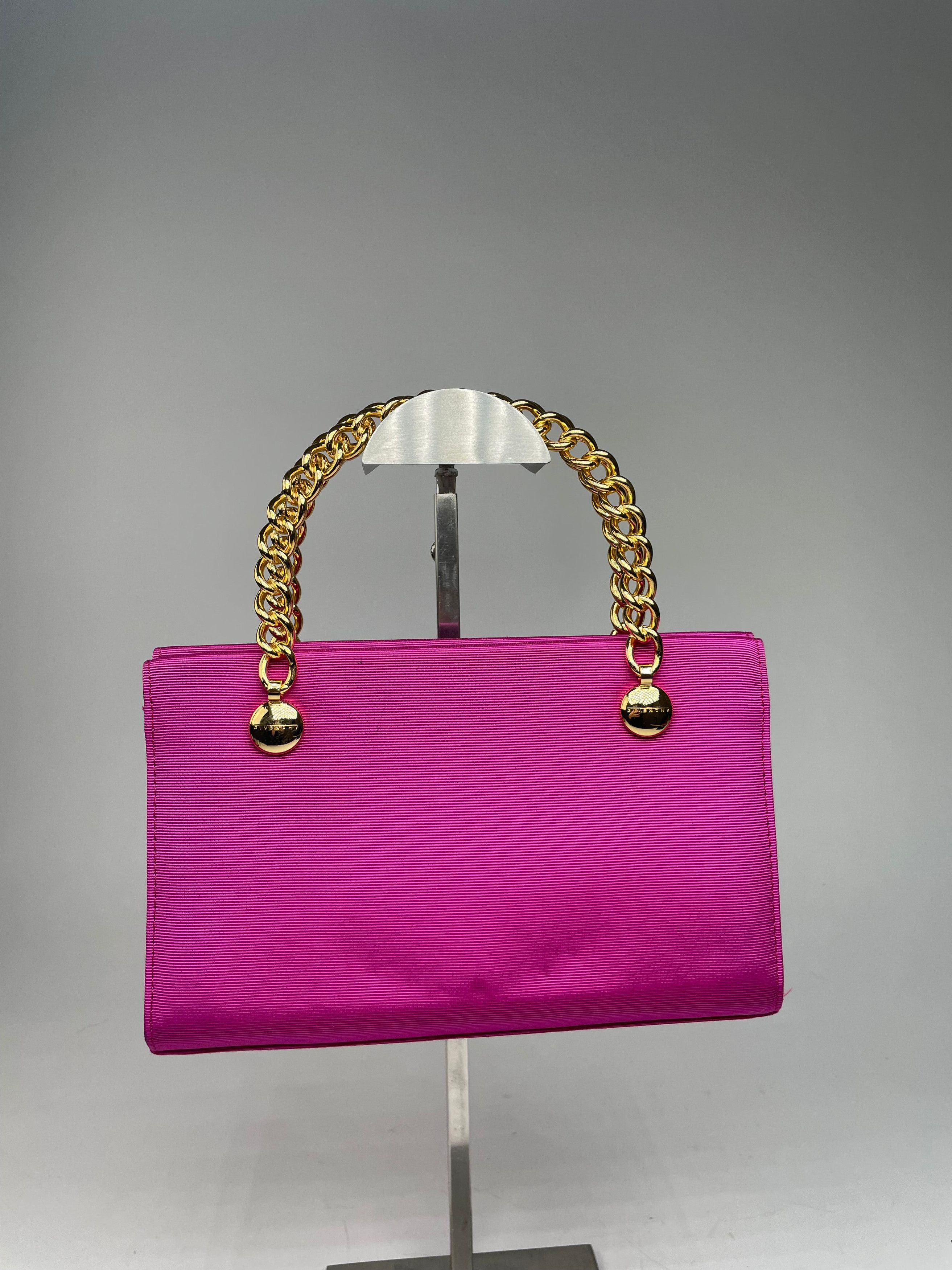 Givenchy Vintage Canvas Whip Bag Purple Size ONE SIZE - 5 Thumbnail