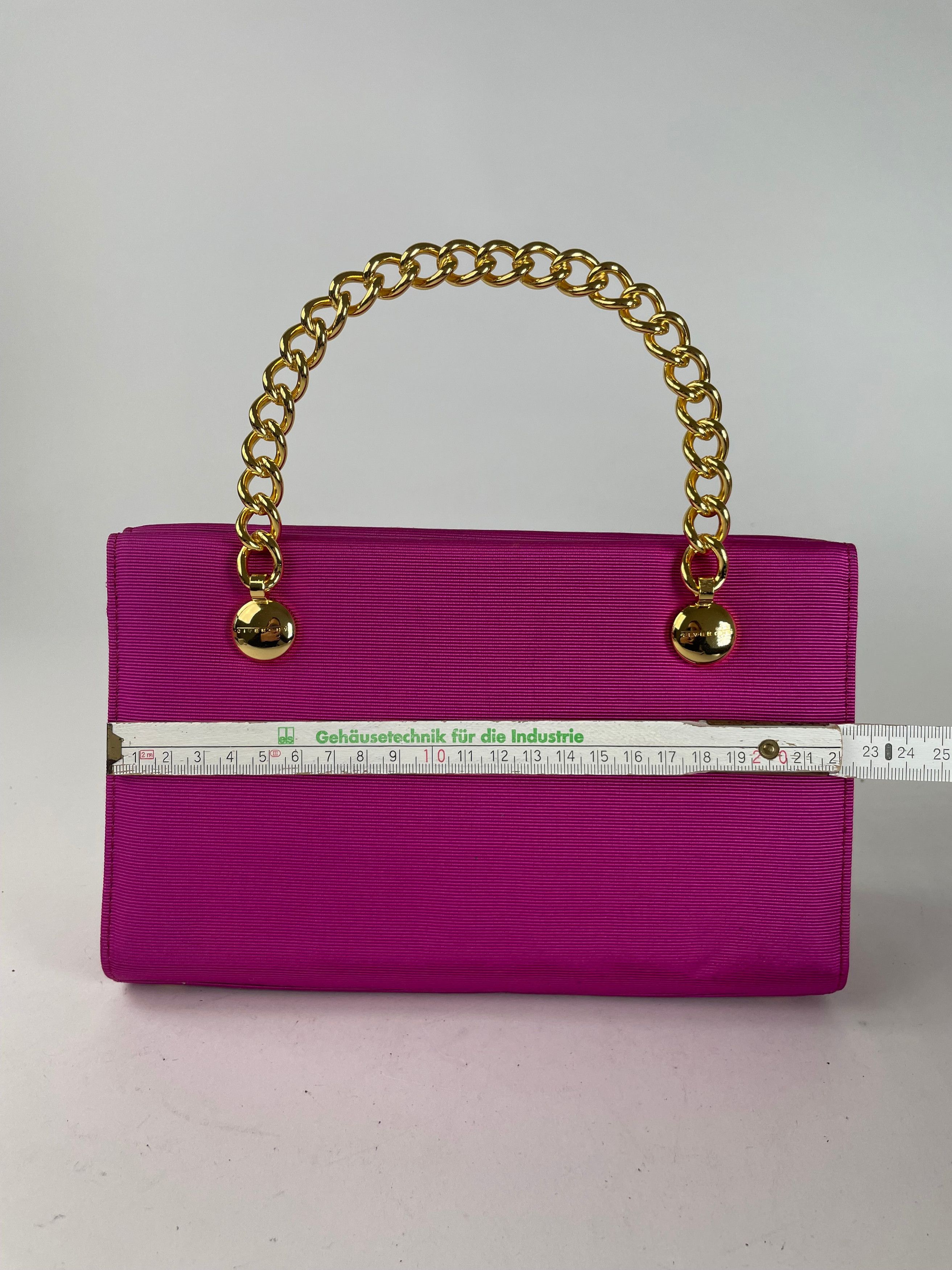 Givenchy Vintage Canvas Whip Bag Purple Size ONE SIZE - 3 Thumbnail