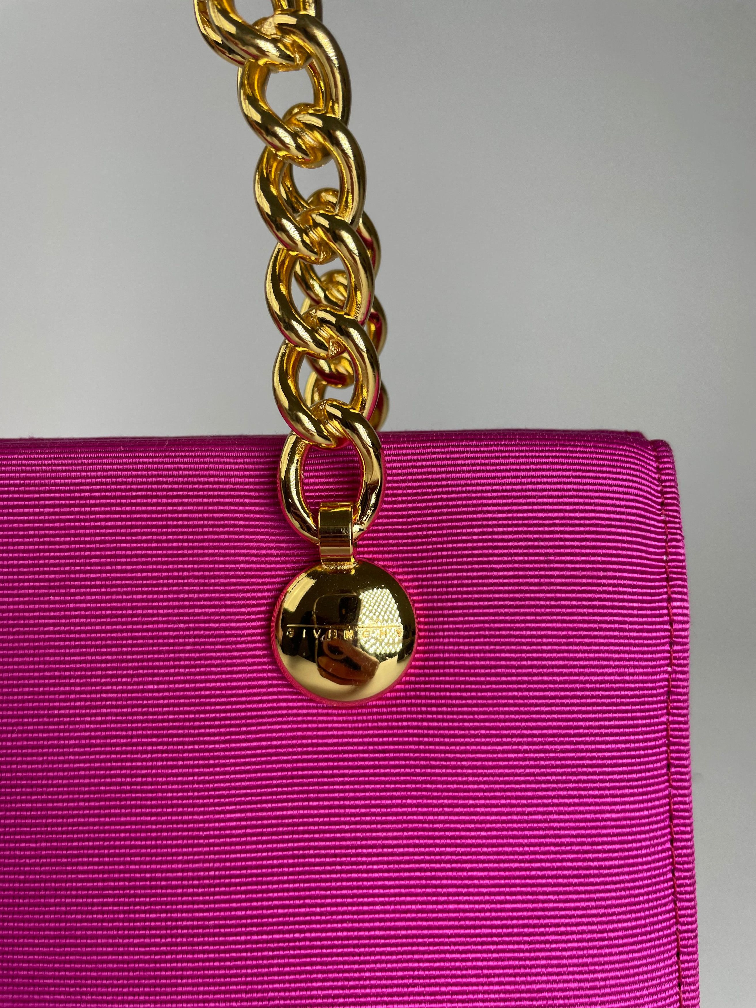 Givenchy Vintage Canvas Whip Bag Purple Size ONE SIZE - 4 Thumbnail