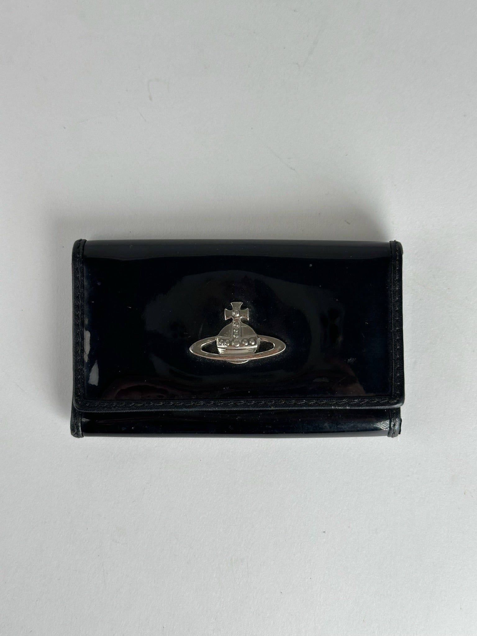 Vivienne Westwood Vintage Leather Key Holder black Size ONE SIZE - 8 Thumbnail