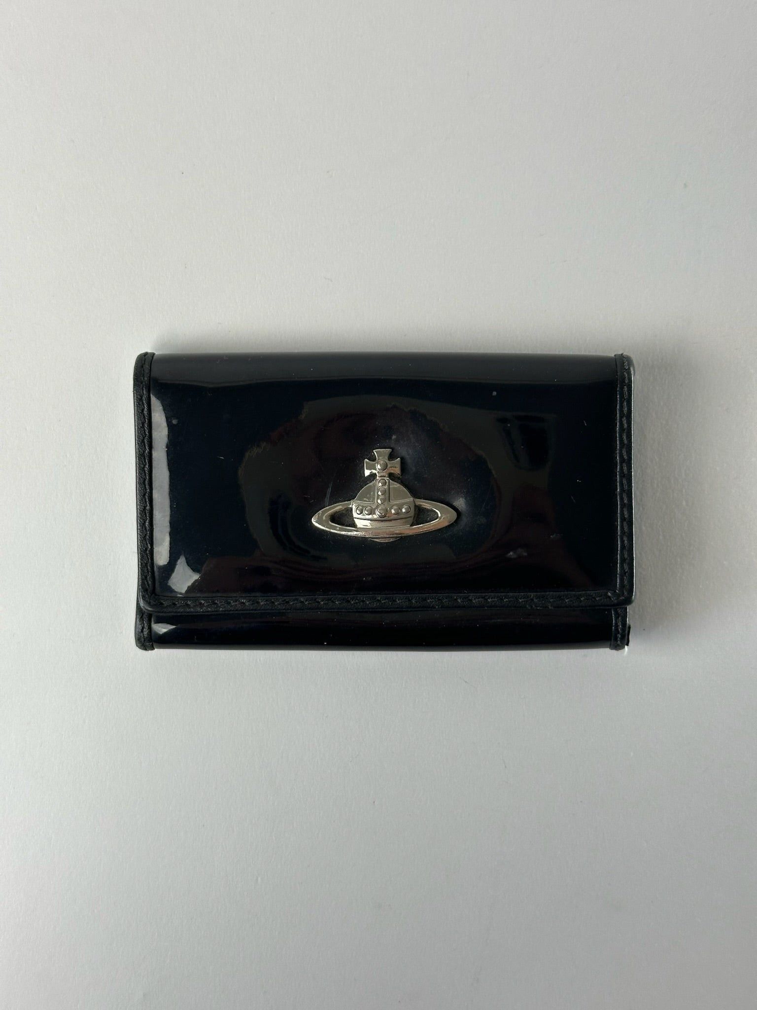 Vivienne Westwood Vintage Leather Key Holder black Size ONE SIZE - 4 Thumbnail
