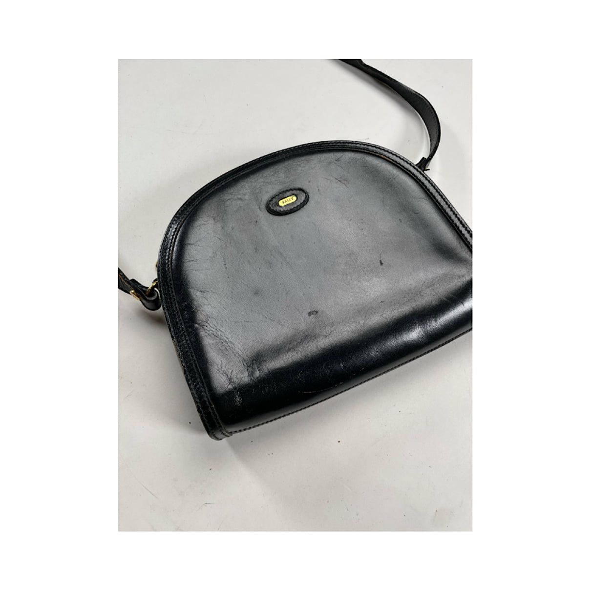 Bally Black Patent Leather Handbag Size ONE SIZE - 3 Thumbnail
