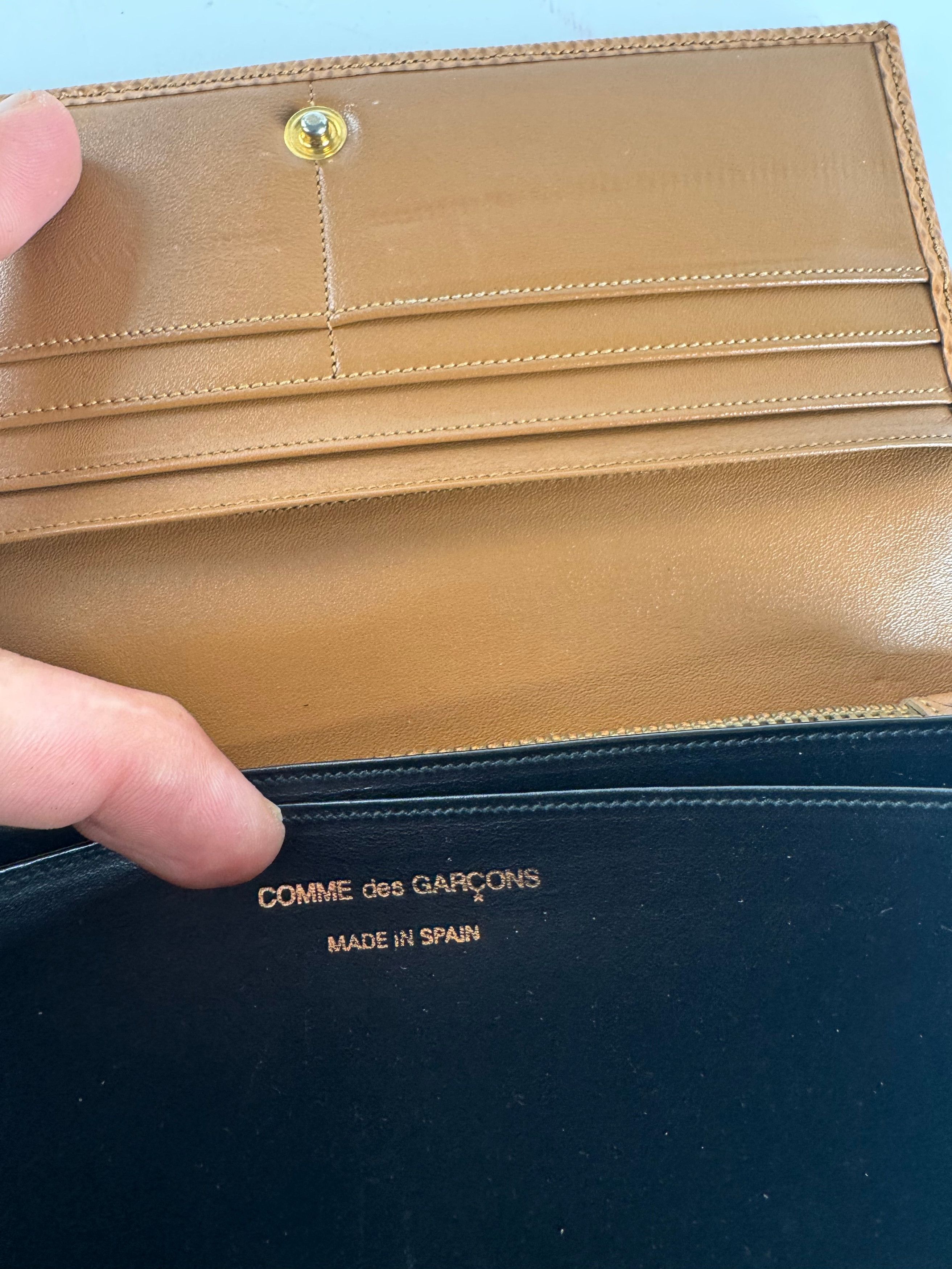 Comme des Garcons Vintage Comme des garçons leather wallet brown Size ONE SIZE - 6 Thumbnail