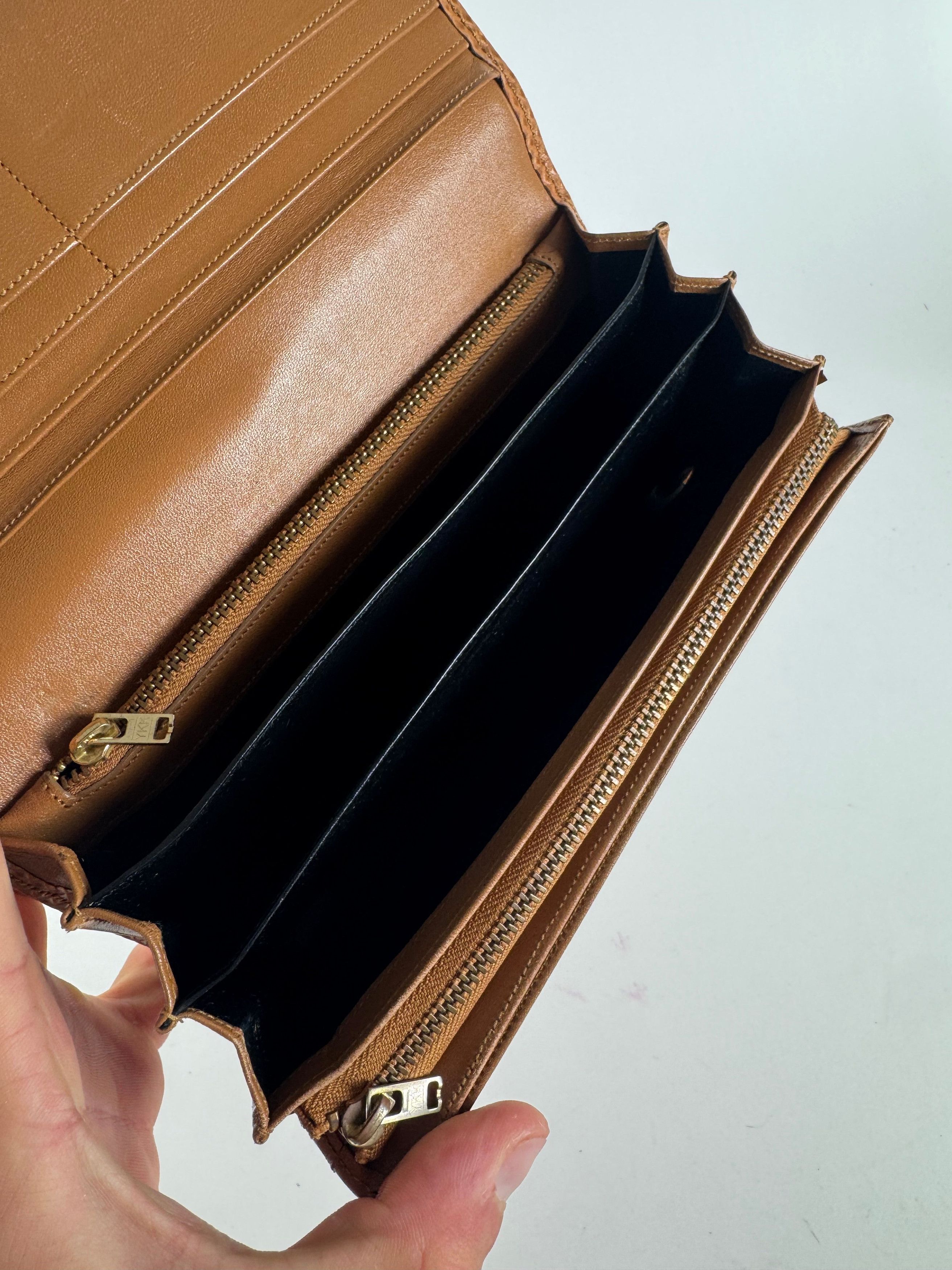Comme des Garcons Vintage Comme des garçons leather wallet brown Size ONE SIZE - 5 Thumbnail
