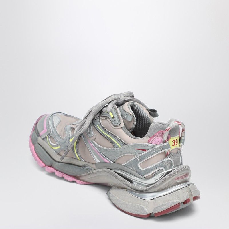 Balenciaga Balenciaga Runner 2.0 Grey/Yellow/Pink Sneakers Size US 10 / IT 40 - 2 Thumbnail