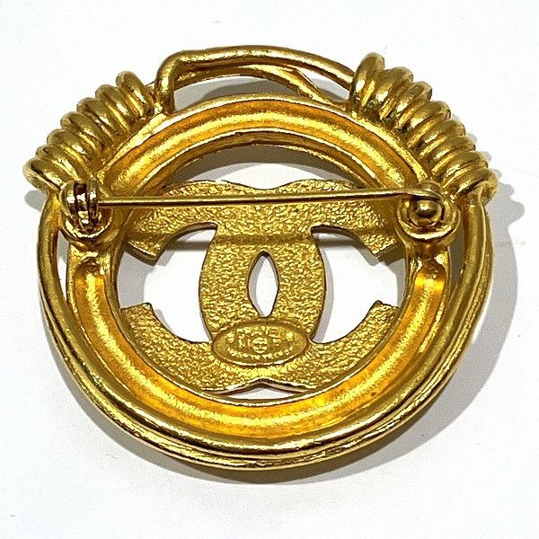 Chanel Chanel Chanel Coco Mark Brooch Metal Brooch DUTY FREE for USA Size ONE SIZE - 2 Thumbnail