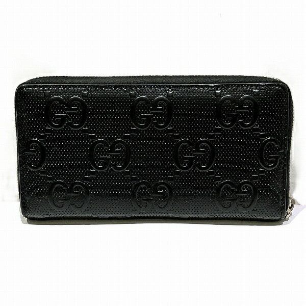 Gucci Gucci Gucci GG Embossed Leather Long Wallet Leather Long Wallet 625558 Size ONE SIZE - 2 Thumbnail