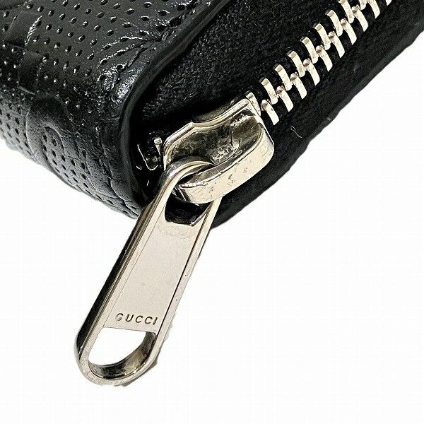 Gucci Gucci Gucci GG Embossed Leather Long Wallet Leather Long Wallet 625558 Size ONE SIZE - 7 Thumbnail
