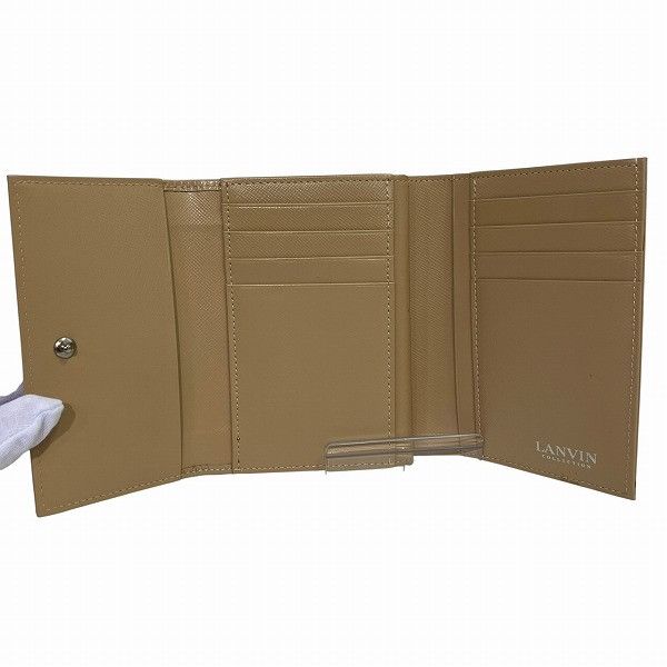 Lanvin Lanvin Lanvin PVC Trifold Wallet Plastic Short Wallet Size ONE SIZE - 3 Thumbnail