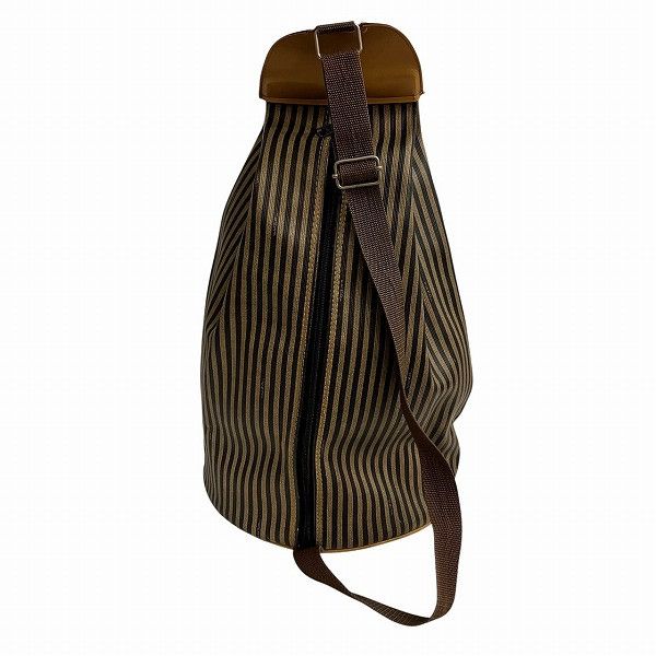 Fendi Fendi Fendi Pequin Canvas Shoulder Bag Canvas Shoulder Bag Size ONE SIZE - 2 Thumbnail