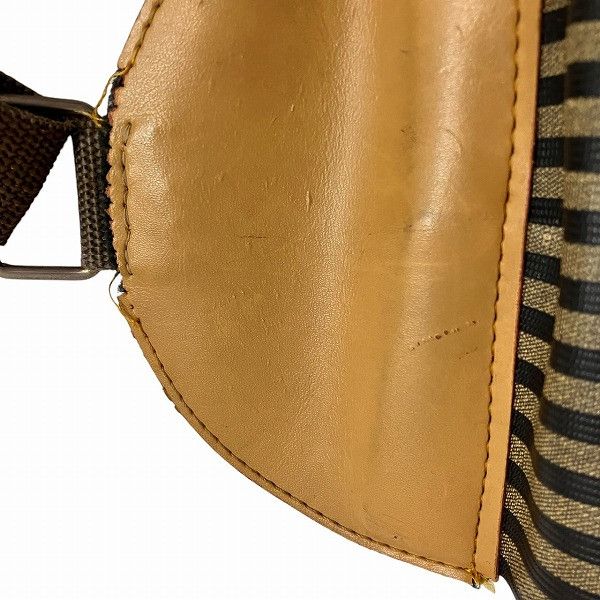 Fendi Fendi Fendi Pequin Canvas Shoulder Bag Canvas Shoulder Bag Size ONE SIZE - 8 Thumbnail