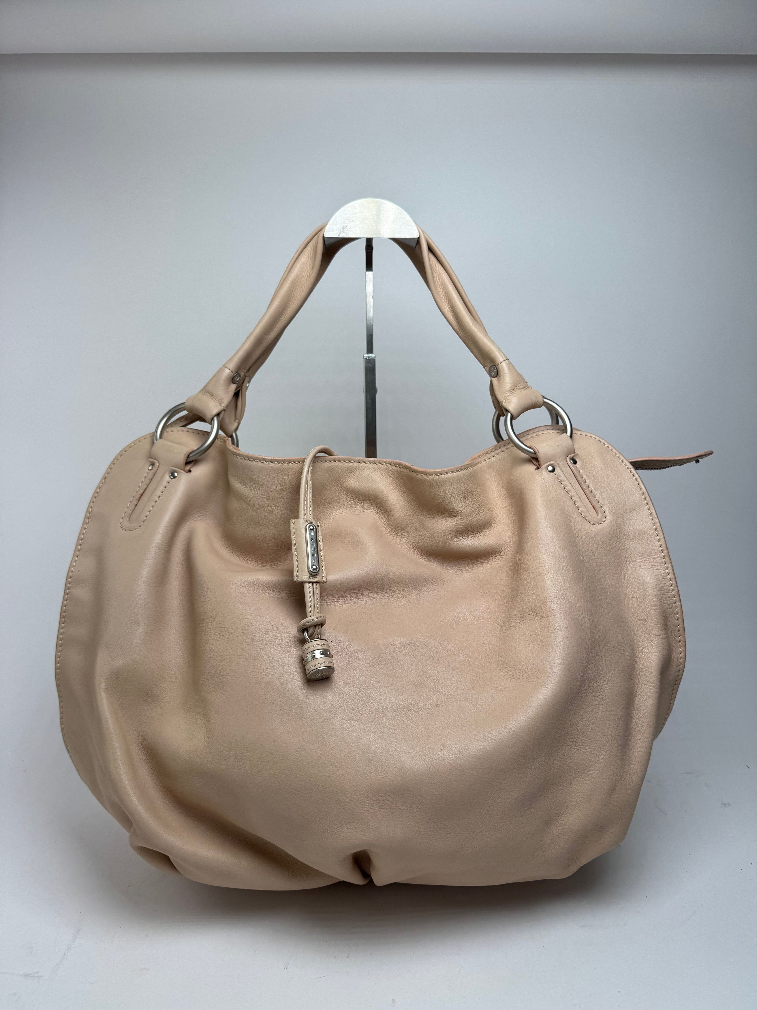 Celine Vintage Big leather bag rose Size ONE SIZE - 6 Thumbnail