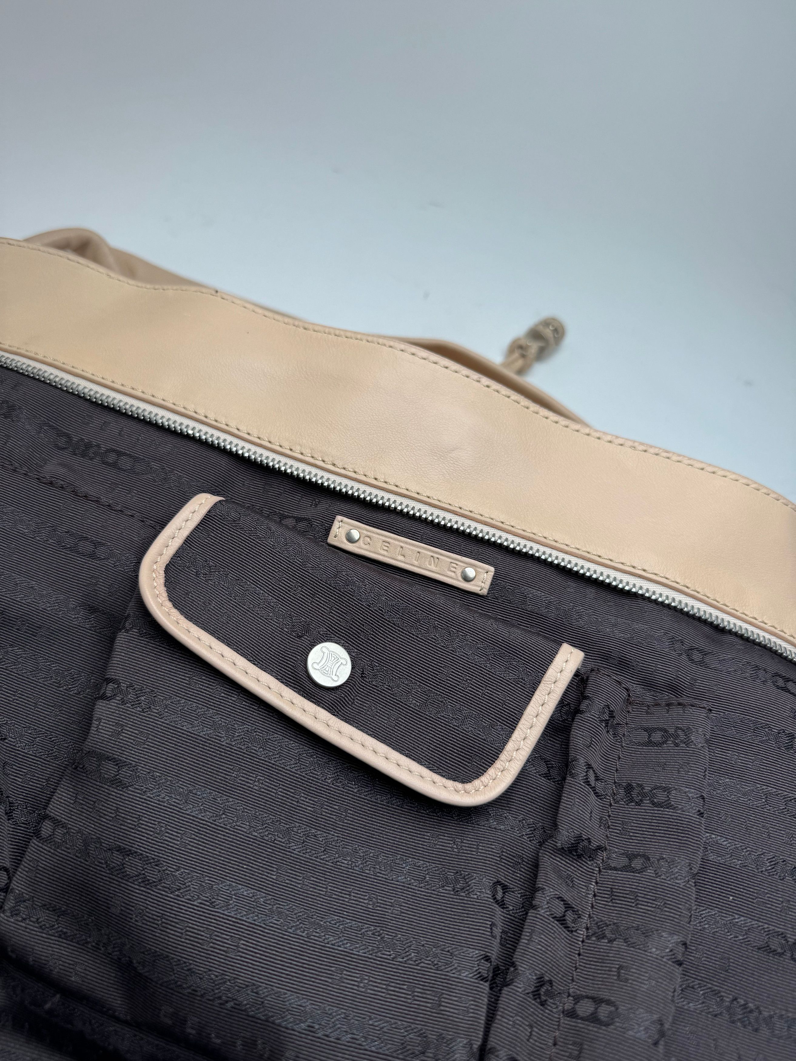Celine Vintage Big leather bag rose Size ONE SIZE - 5 Thumbnail