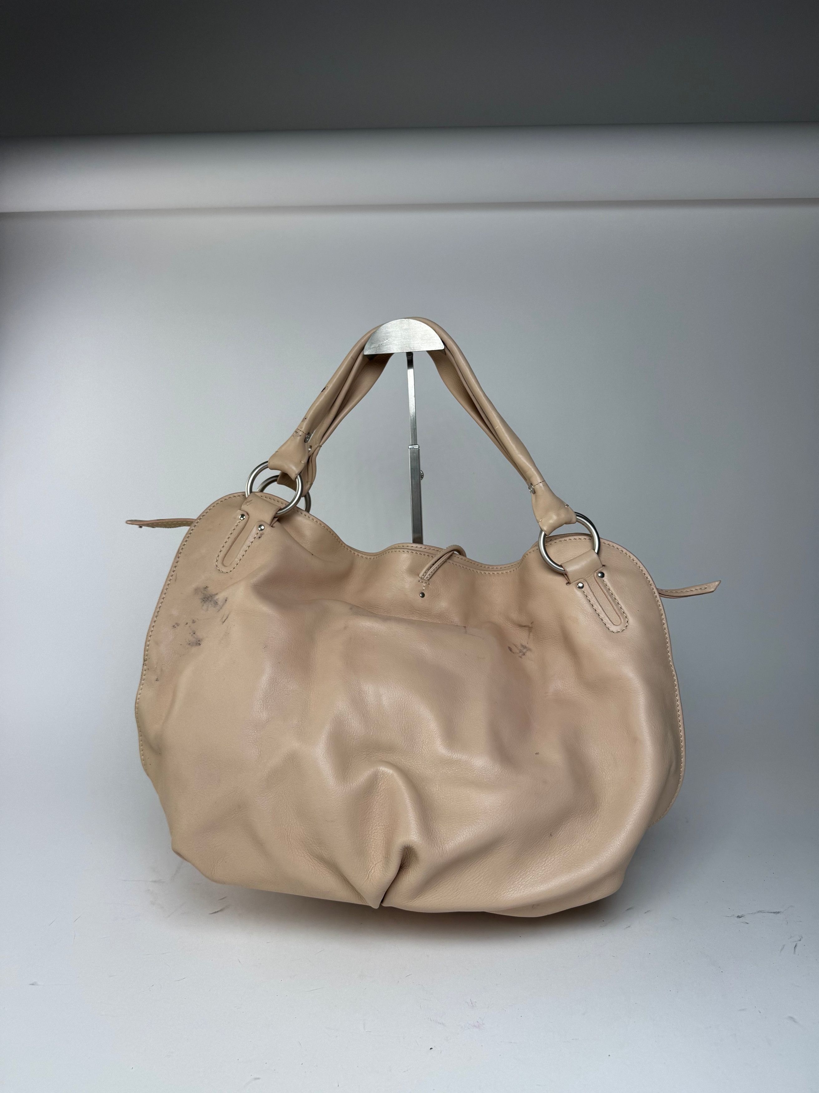 Celine Vintage Big leather bag rose Size ONE SIZE - 2 Thumbnail
