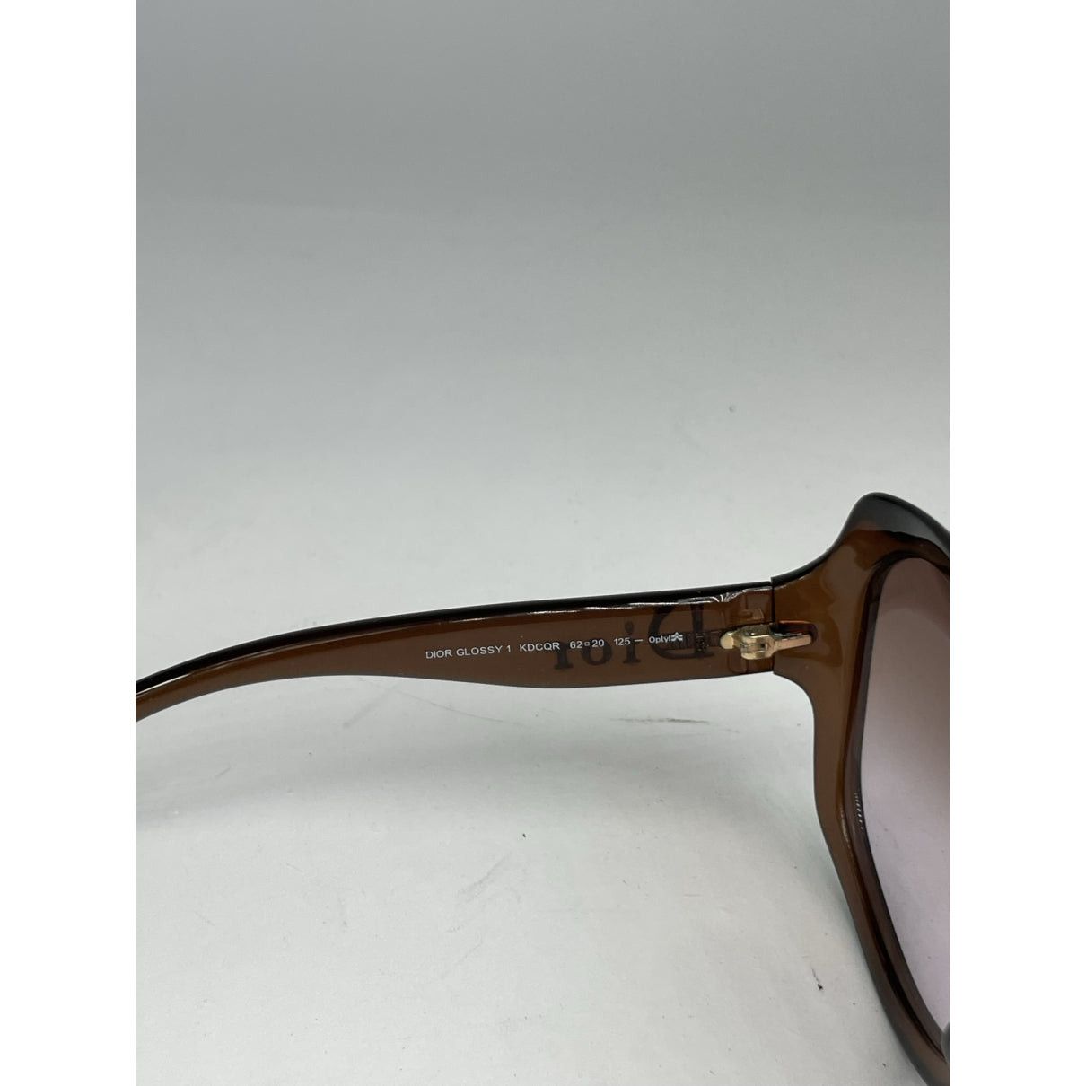Dior Brown Plastic Sunglasses Size ONE SIZE - 4 Thumbnail