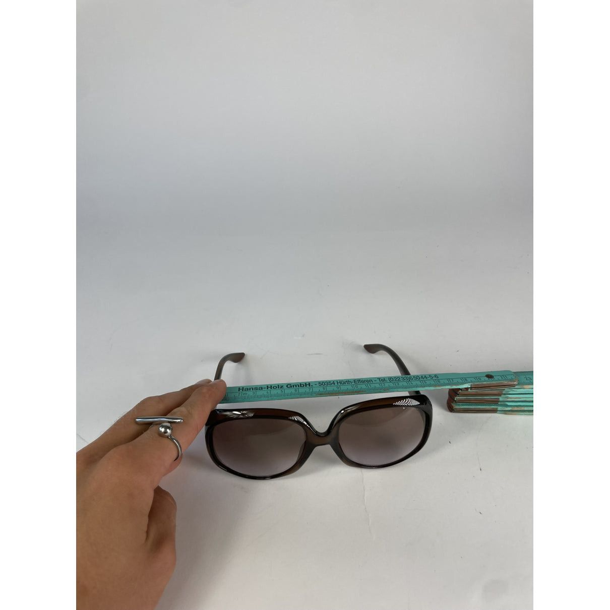 Dior Brown Plastic Sunglasses Size ONE SIZE - 5 Thumbnail