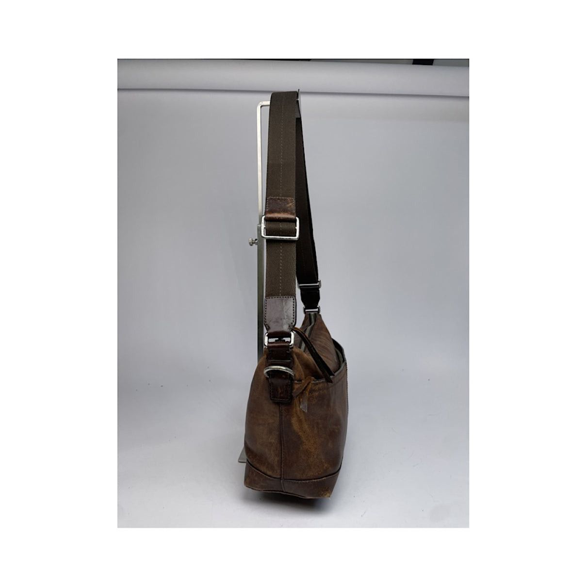 Coach Signature Sufflette Brown Leather Handbag Size ONE SIZE - 5 Thumbnail
