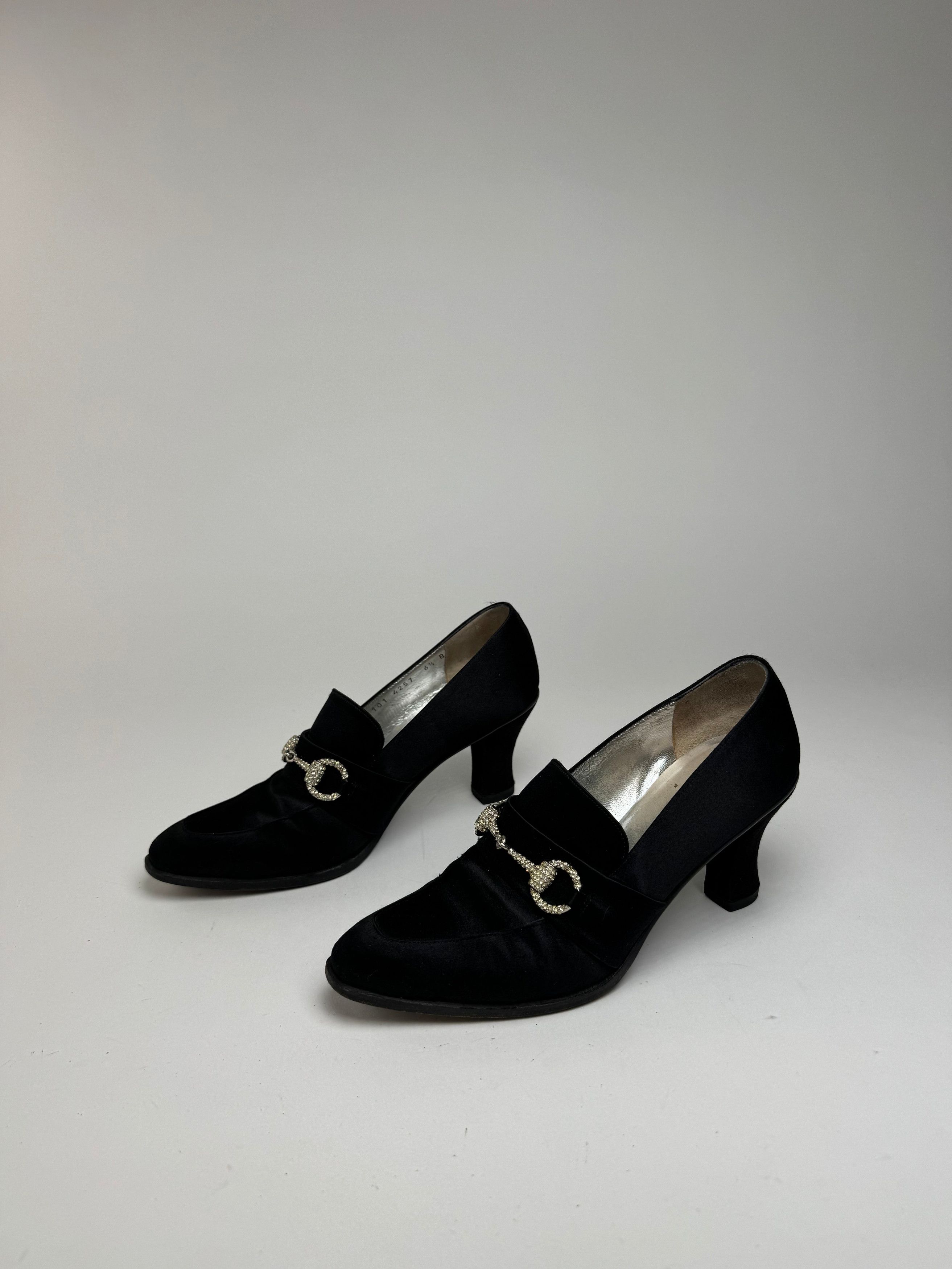Gucci Vintage Pumps Horsebit Black Size US 6 / IT 36 - 13 Thumbnail