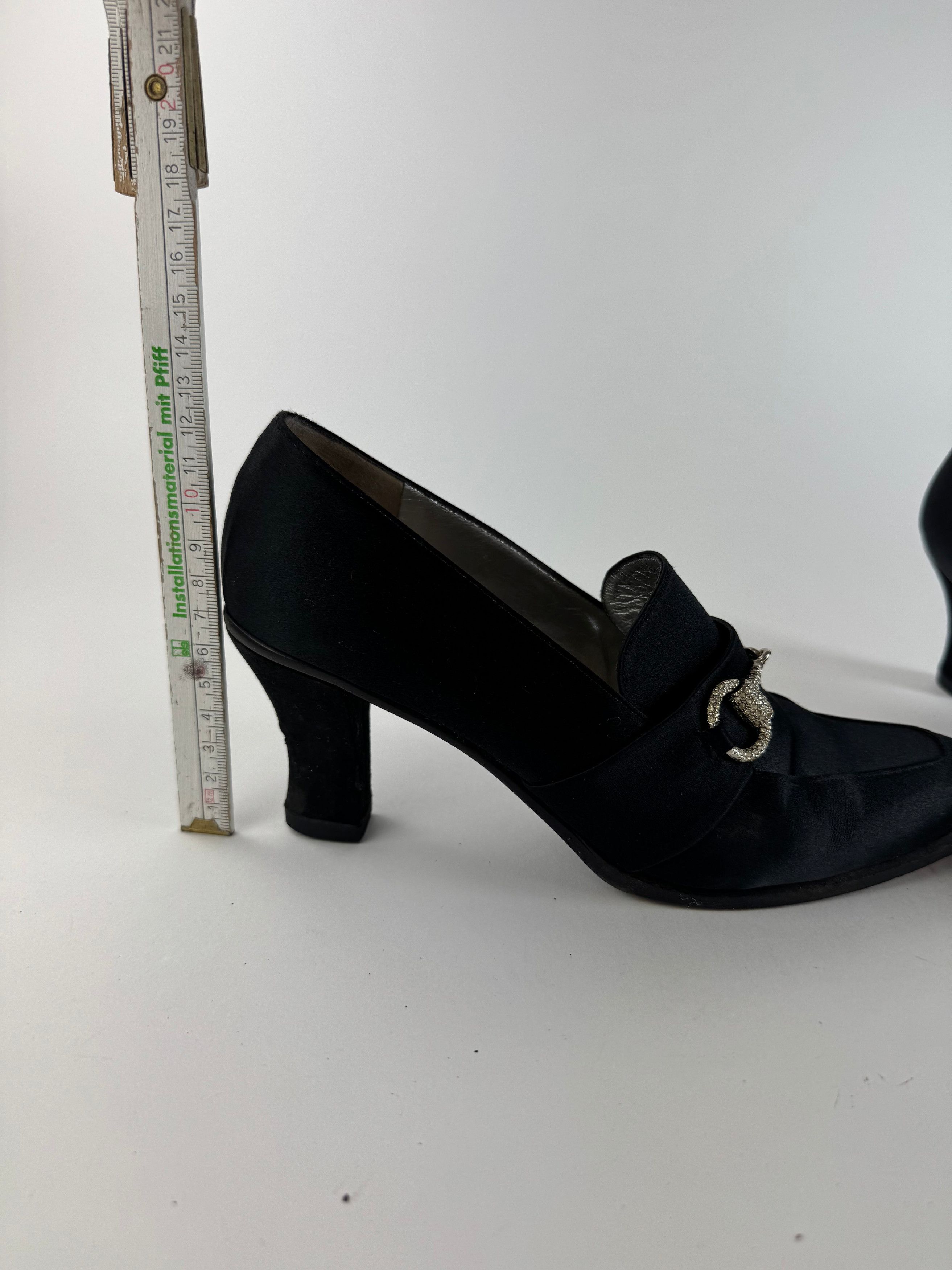 Gucci Vintage Pumps Horsebit Black Size US 6 / IT 36 - 11 Thumbnail