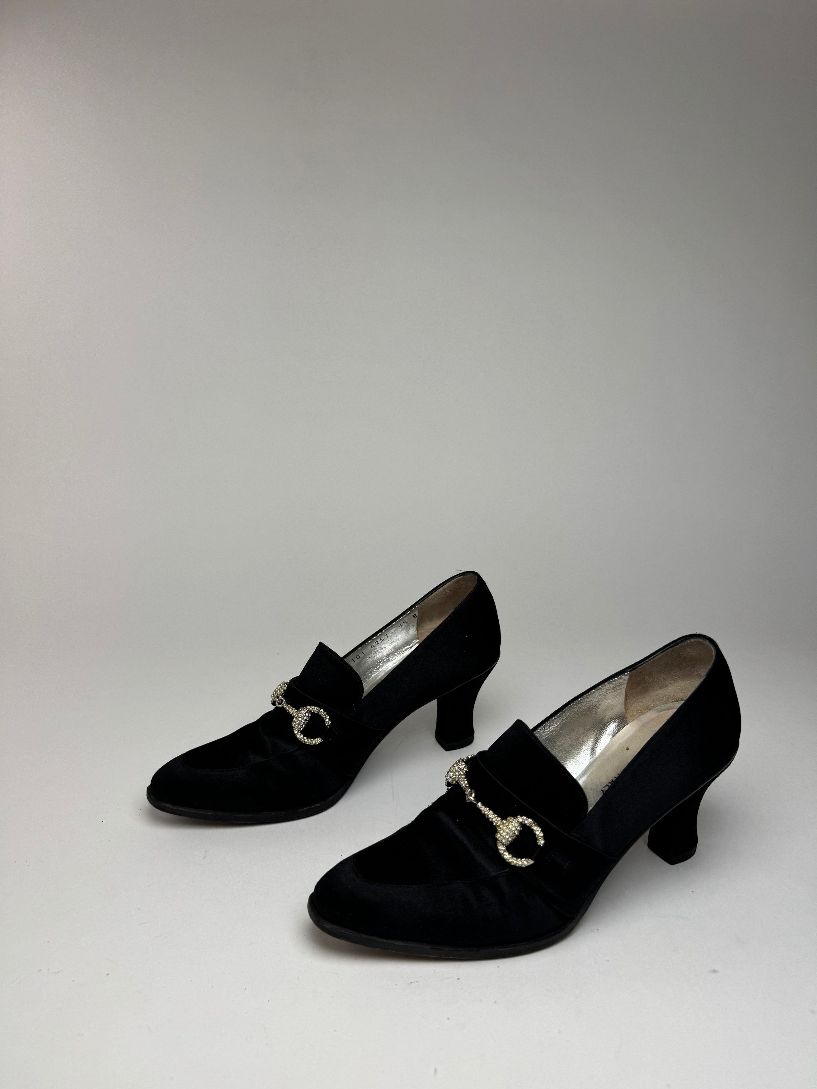 Gucci Vintage Pumps Horsebit Black Size US 6 / IT 36 - 5 Thumbnail